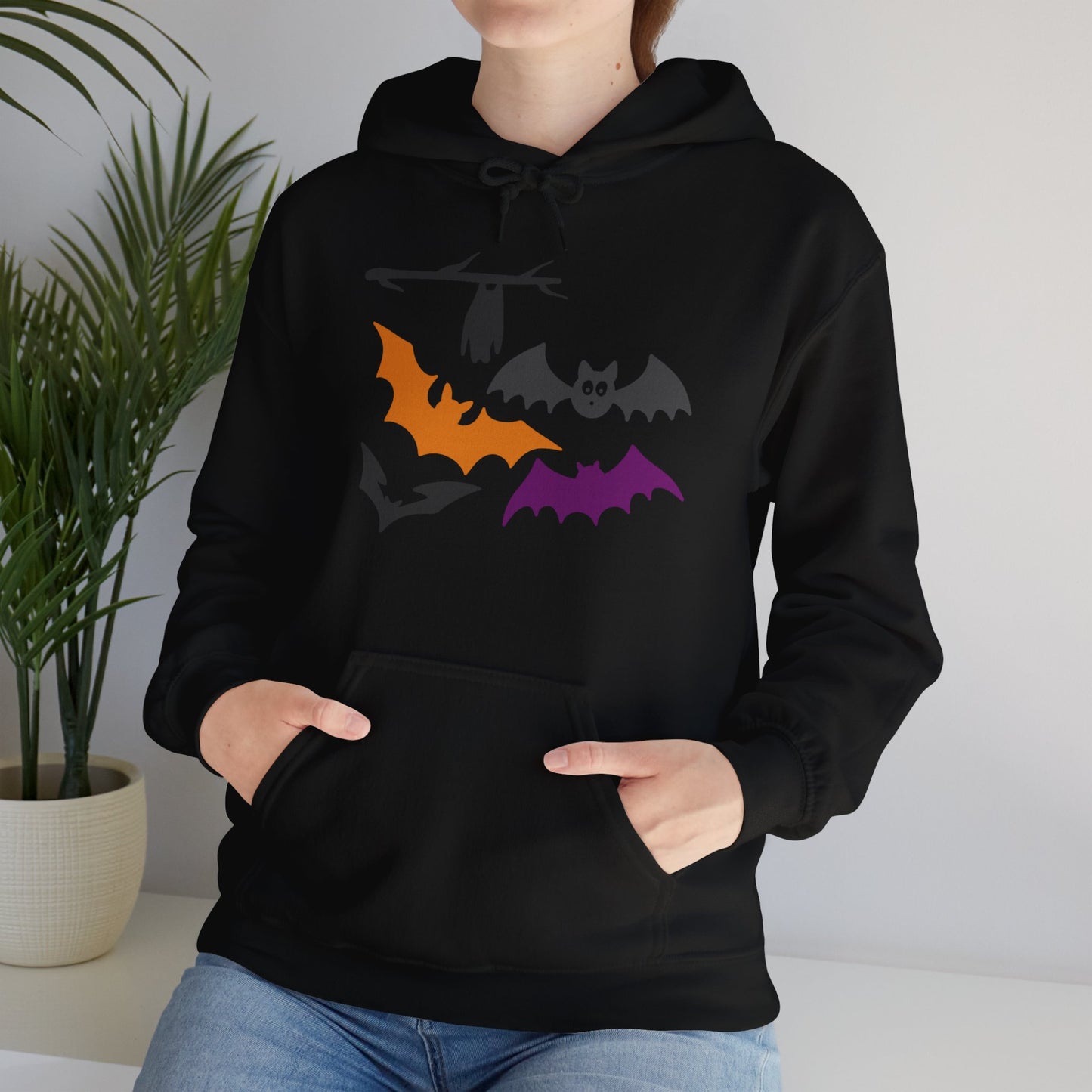 Halloween Bats Heavy Blend™ Hooded Sweatshirt