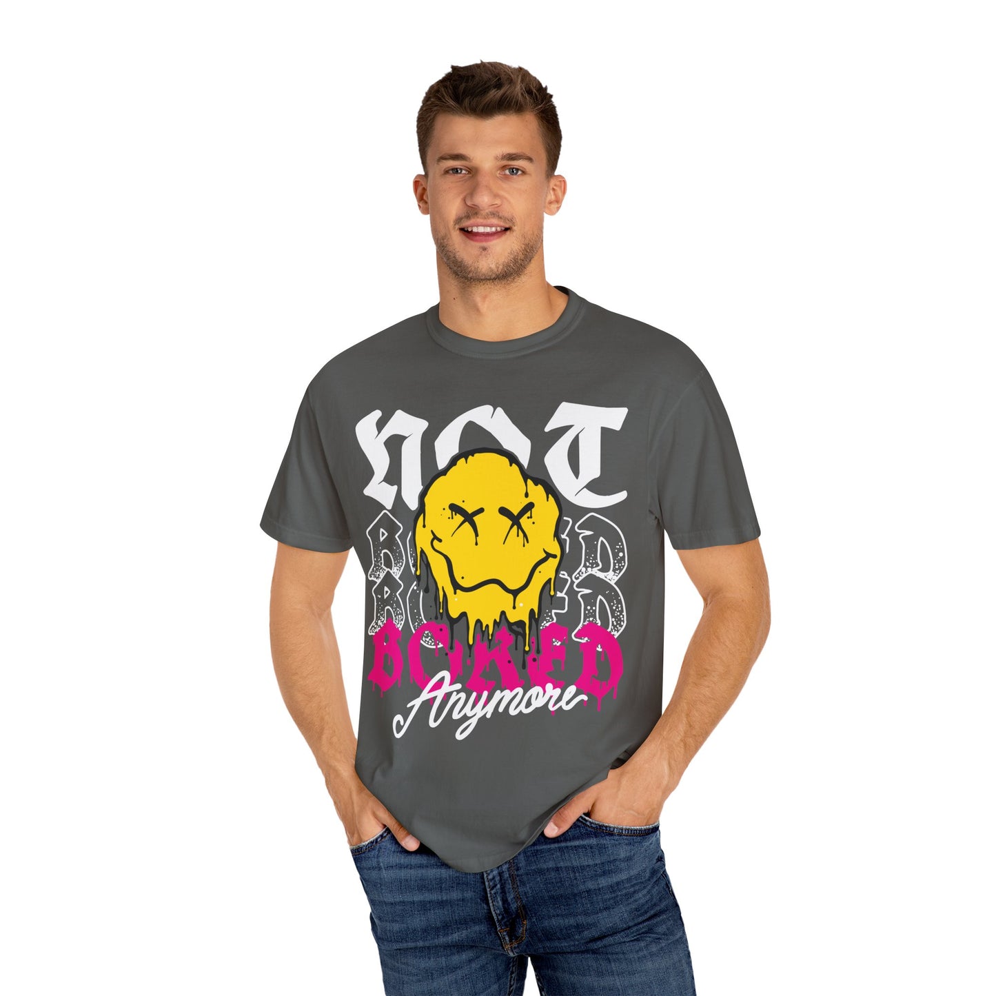 Not Bored Today Garment-Dyed T-shirt