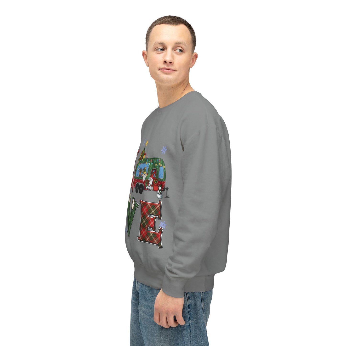 Love Vintage Holiday Crewneck Sweatshirt