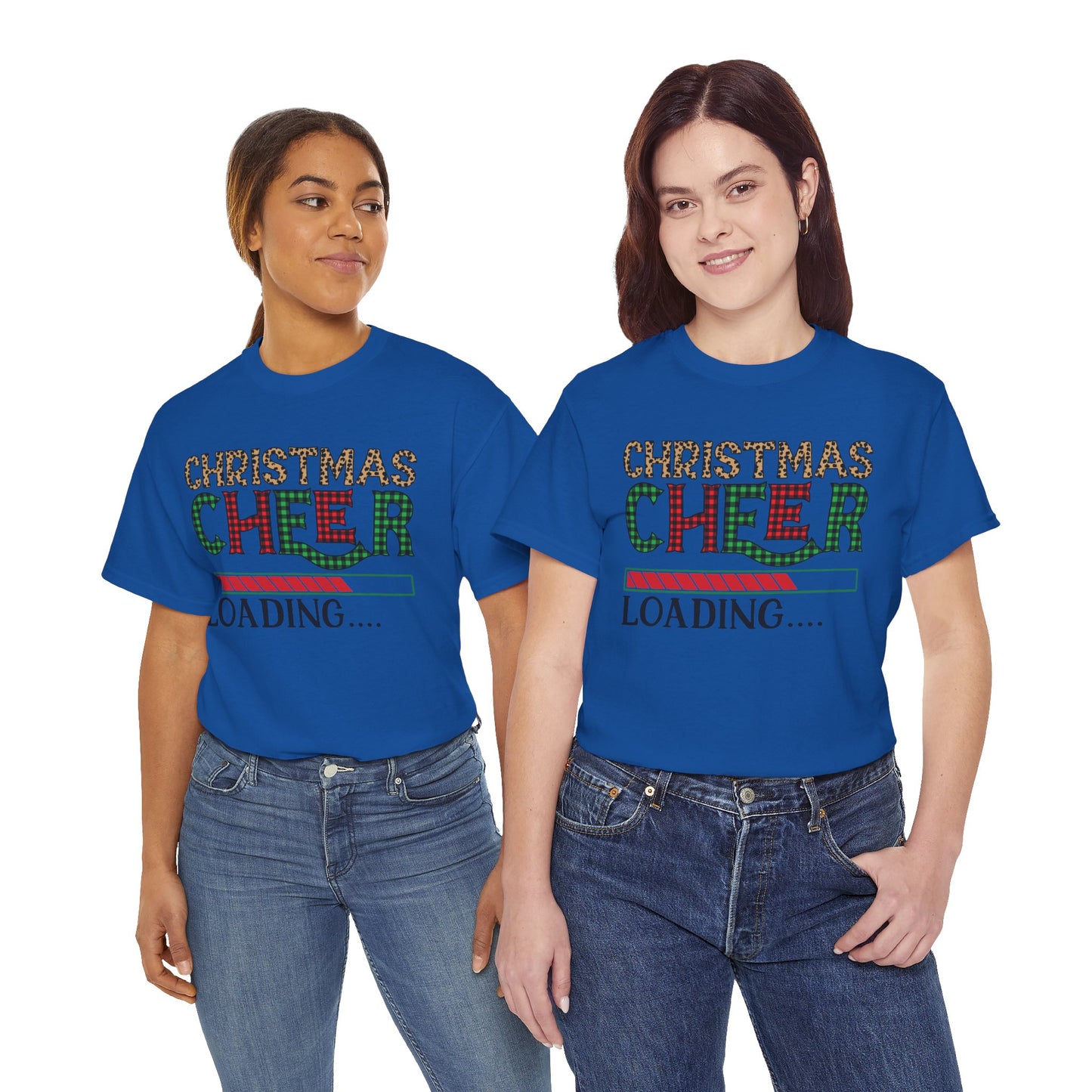 Christmas Cheer Loading Unisex Heavy Cotton Tee