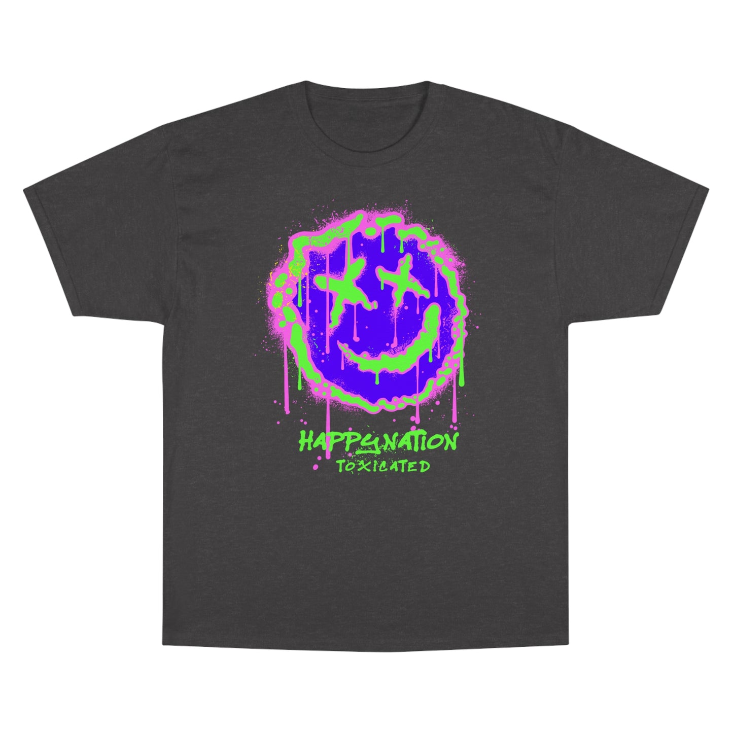 Smiley Face Champion T-Shirt - Happy Nation Collection