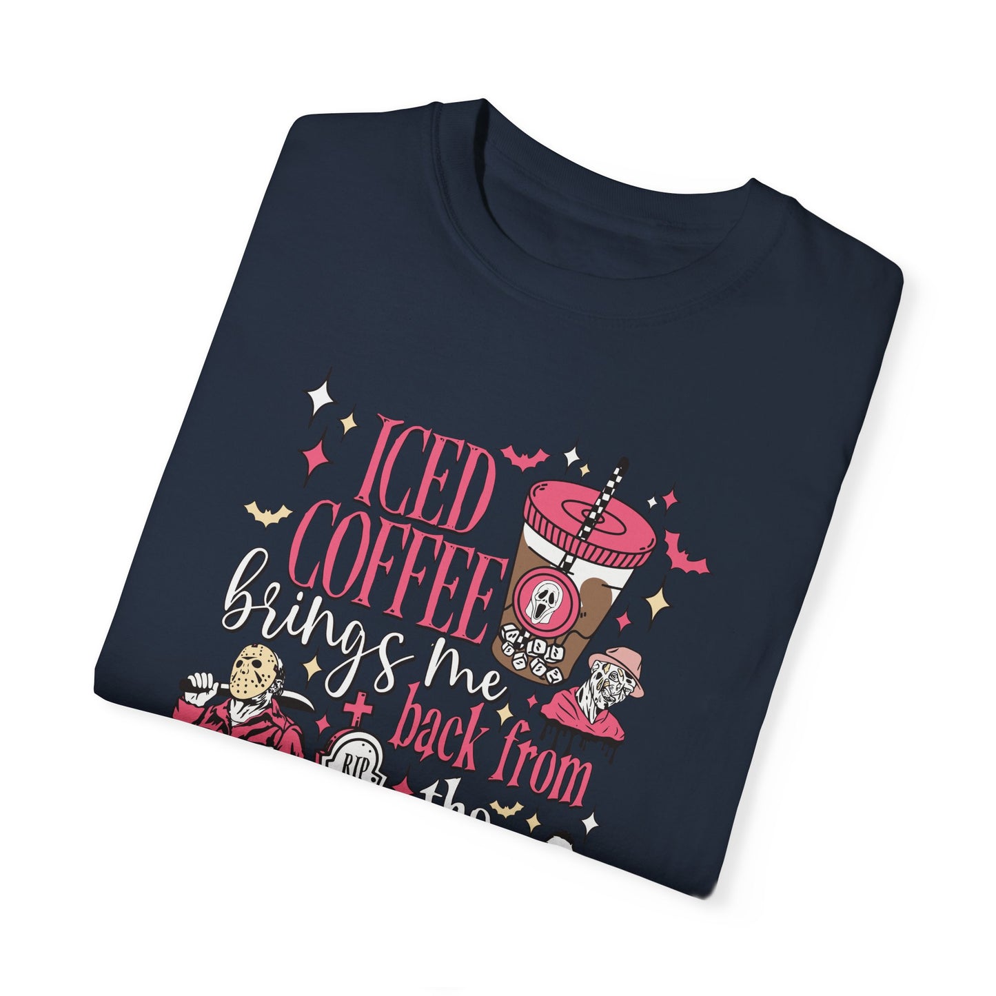 Ice Coffee Garment-Dyed T-shirt