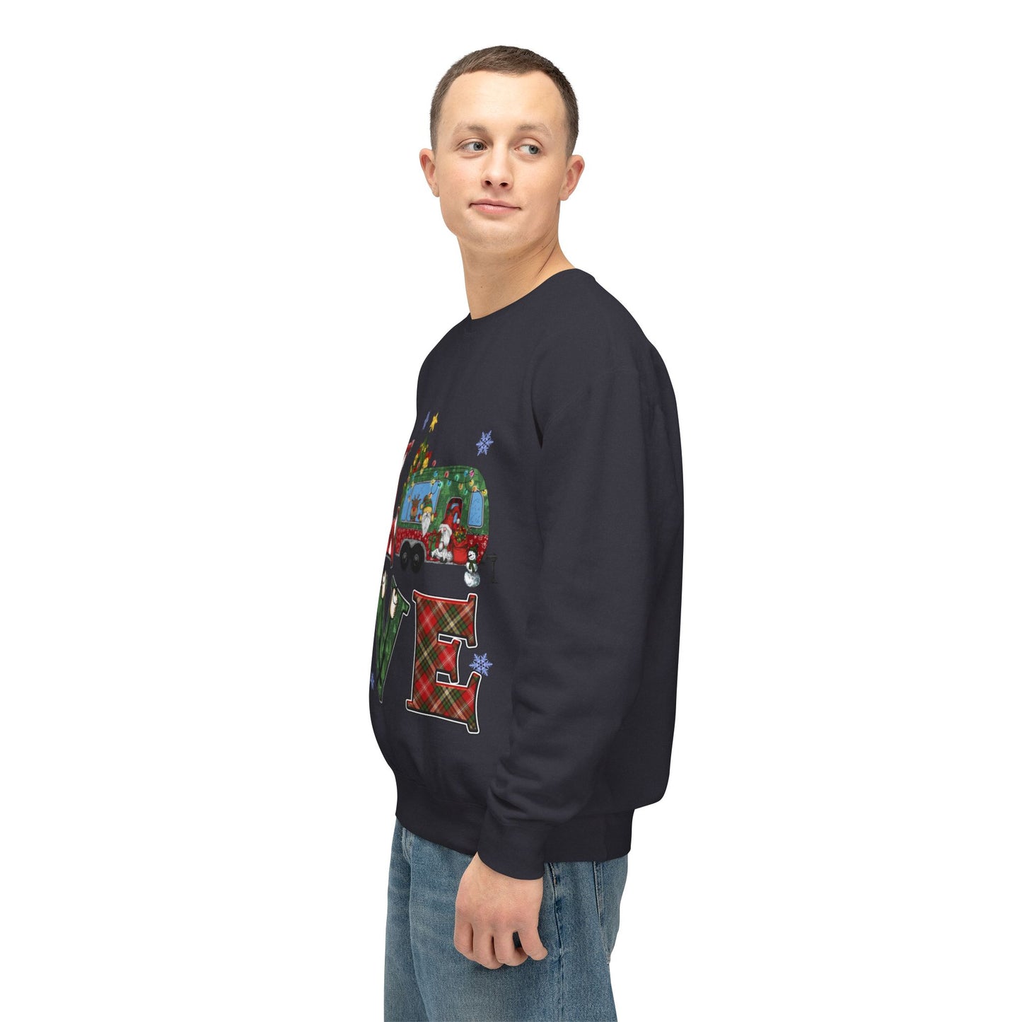 Love Vintage Holiday Crewneck Sweatshirt