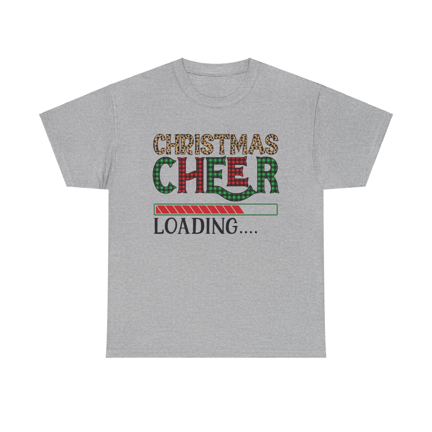 Christmas Cheer Loading Unisex Heavy Cotton Tee