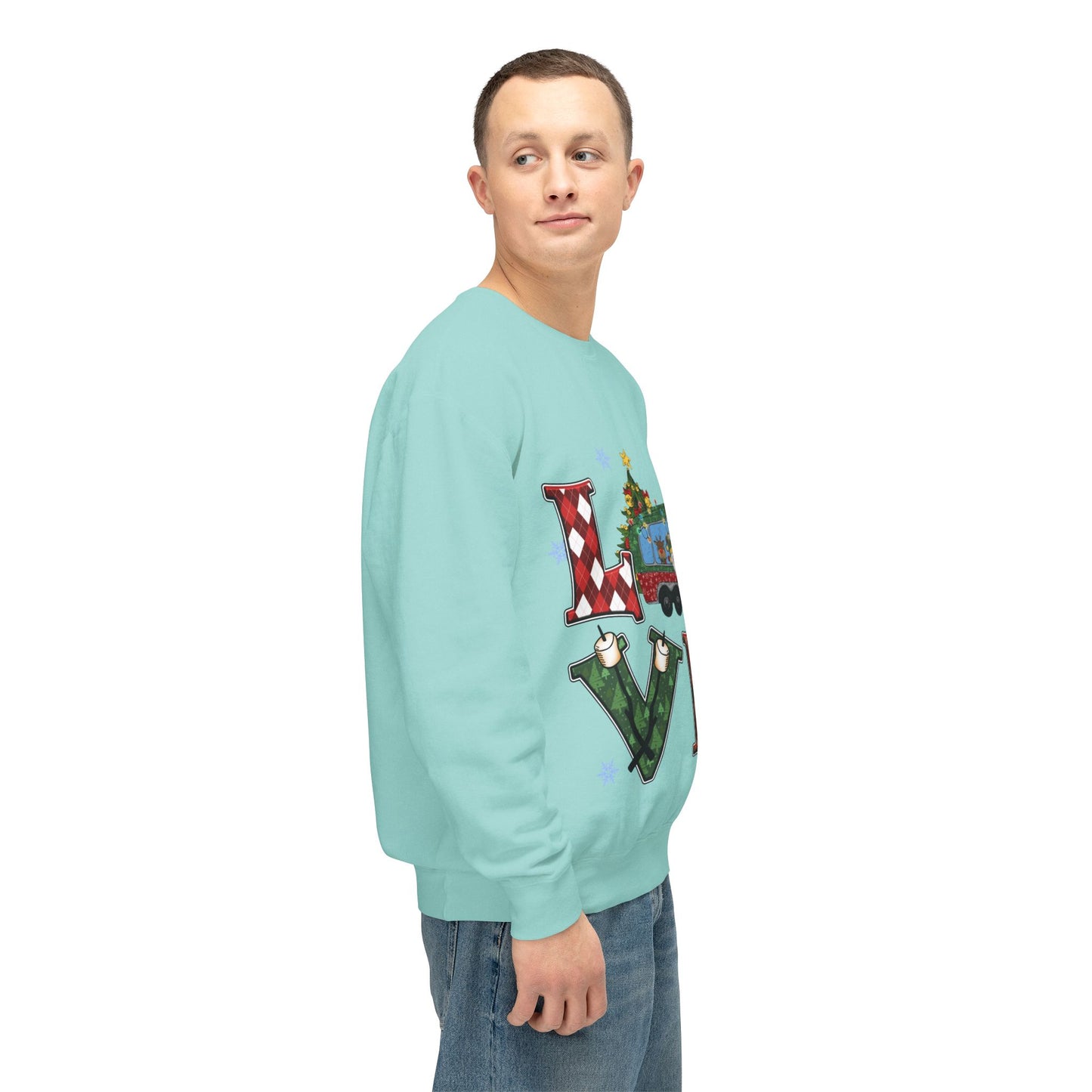 Love Vintage Holiday Crewneck Sweatshirt