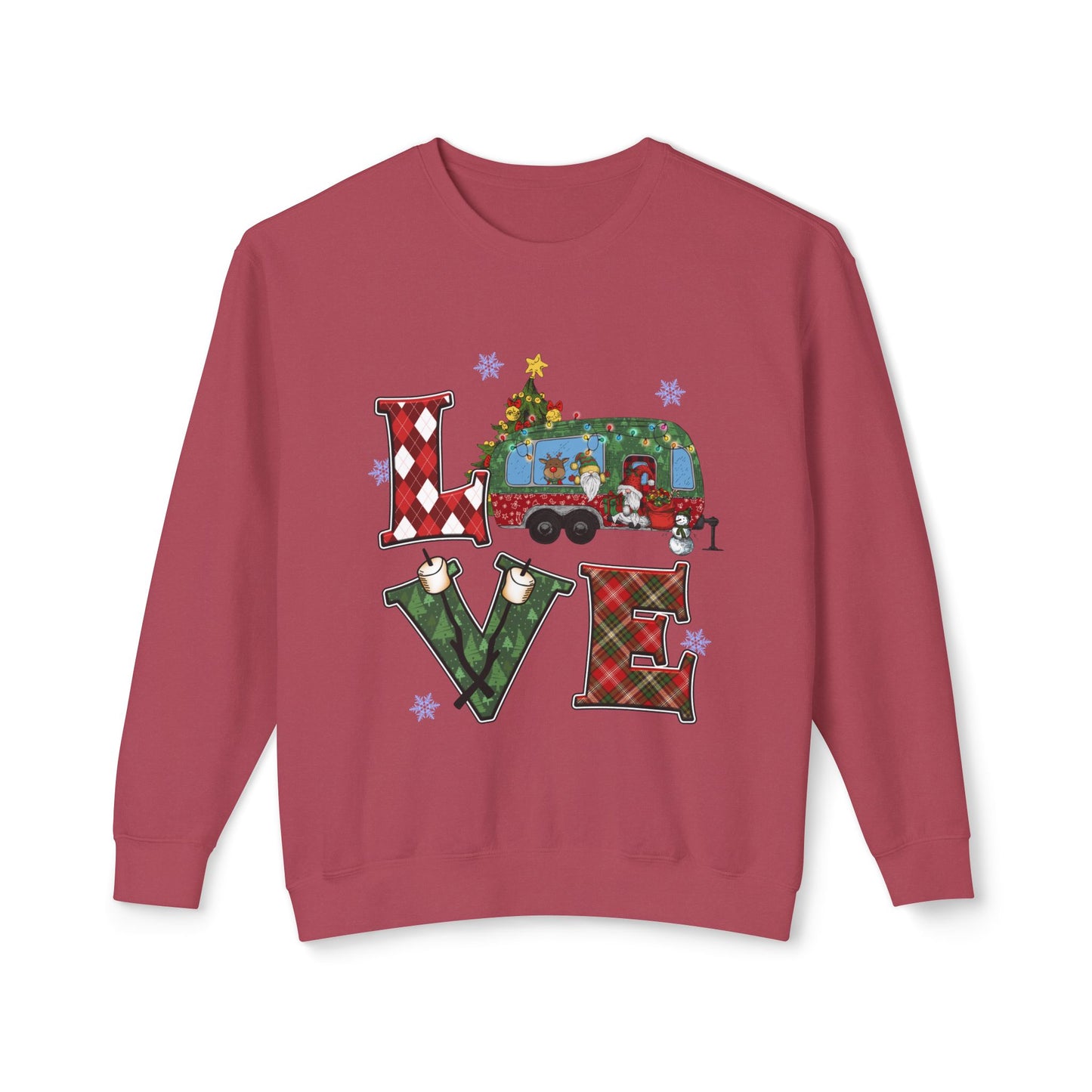 Love Vintage Holiday Crewneck Sweatshirt