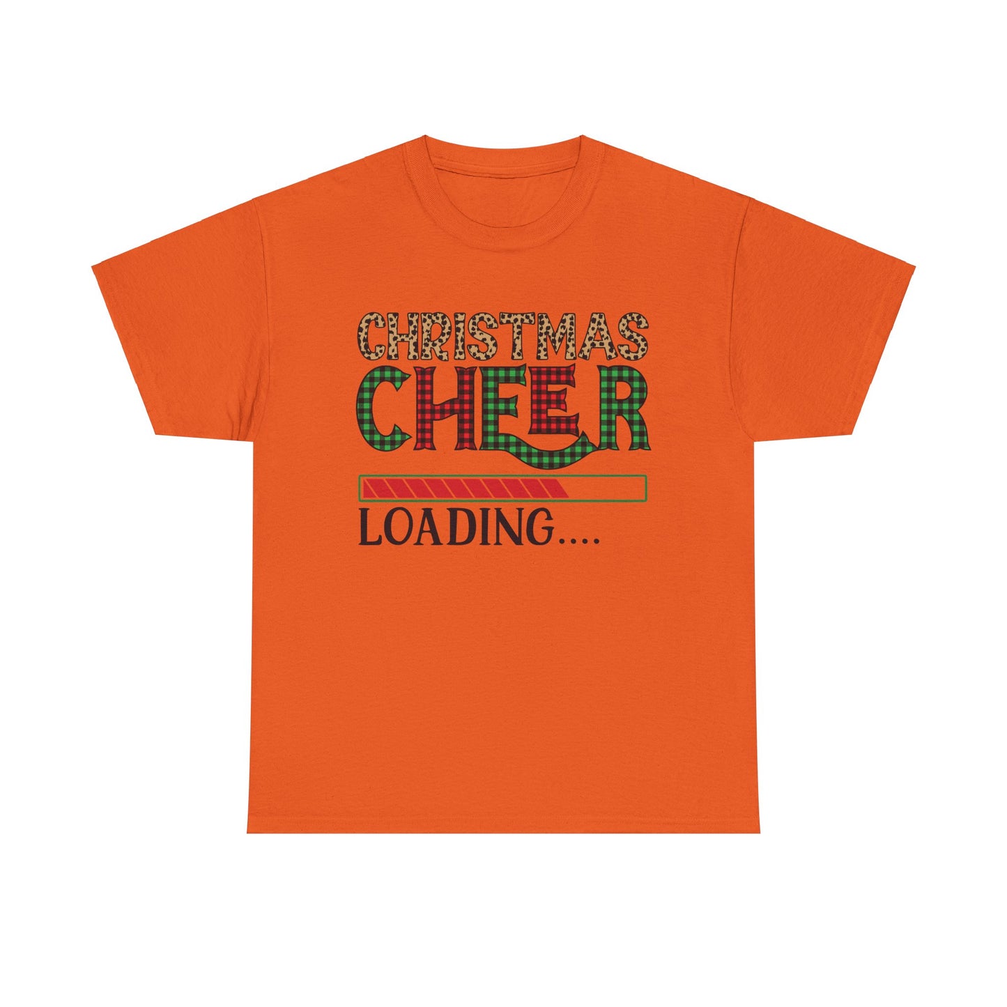 Christmas Cheer Loading Unisex Heavy Cotton Tee