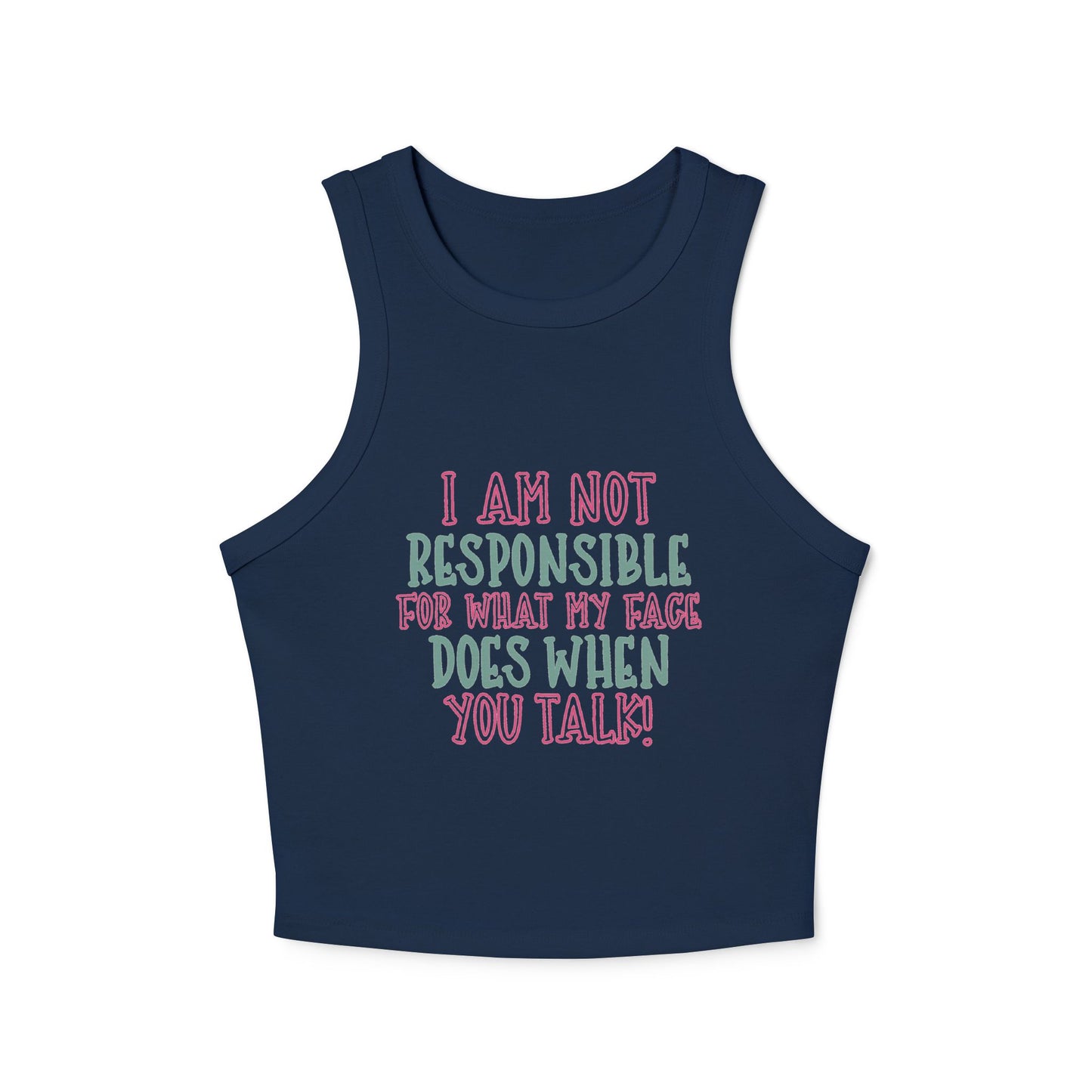 Women's Micro Rib Racer Tank Top