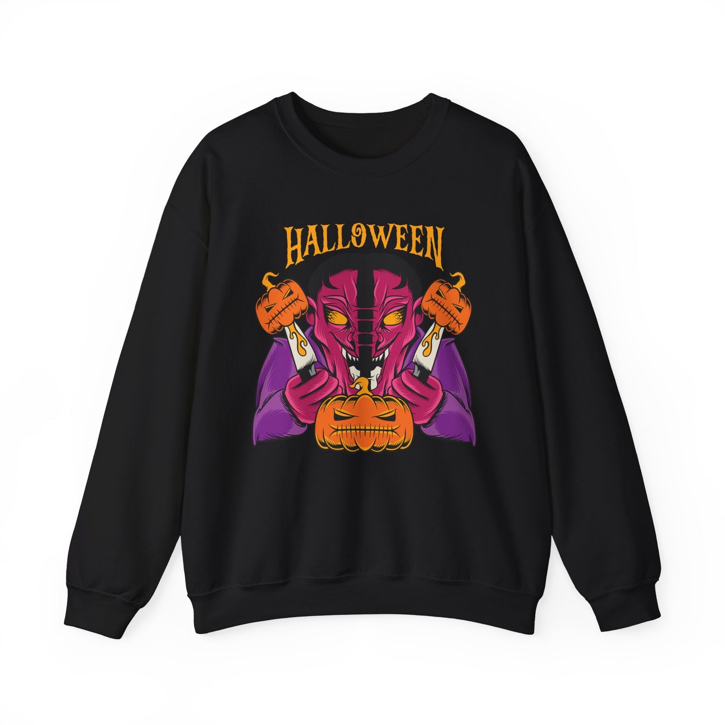 Halloween Crewneck Sweatshirt - Bold Graphic Design