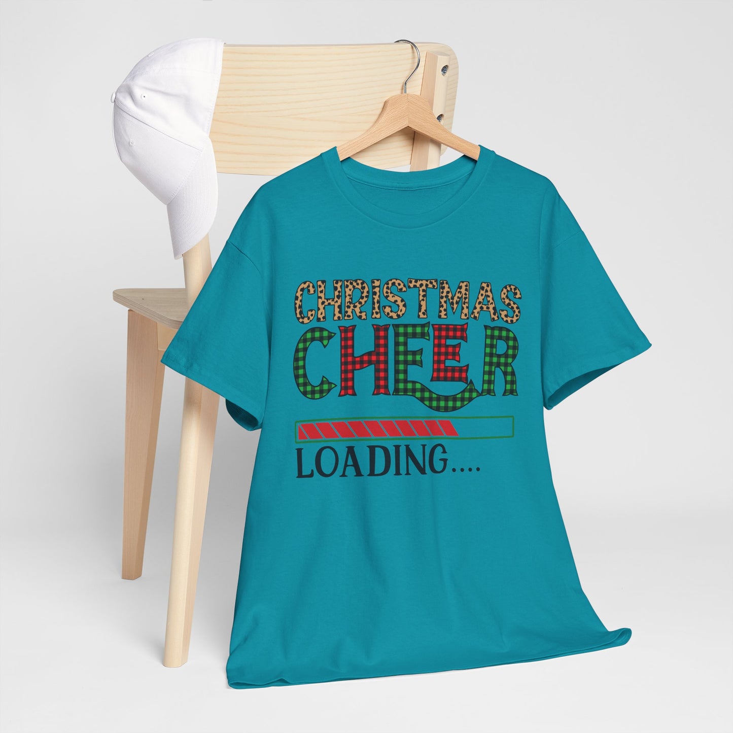 Christmas Cheer Loading Unisex Heavy Cotton Tee
