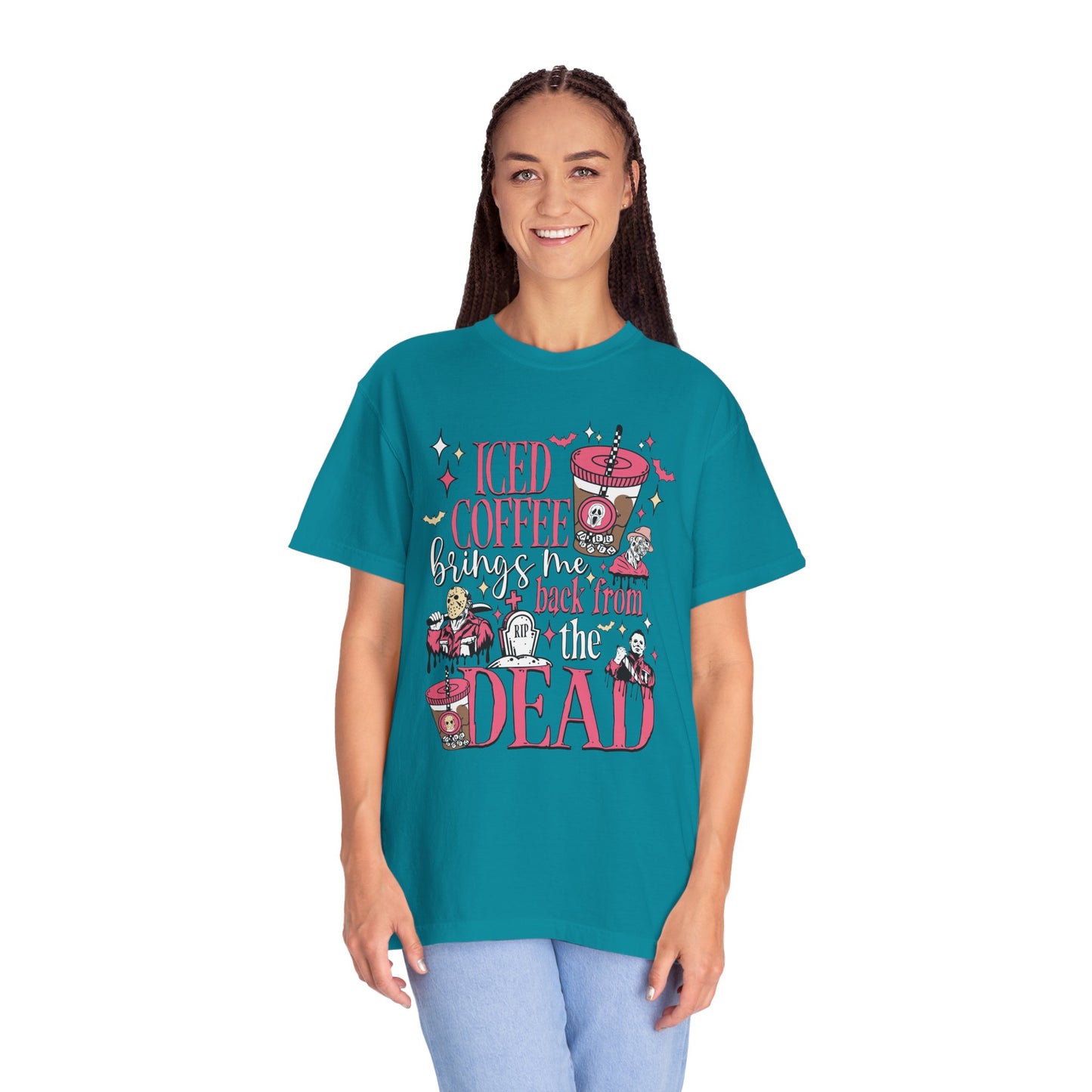 Ice Coffee Garment-Dyed T-shirt