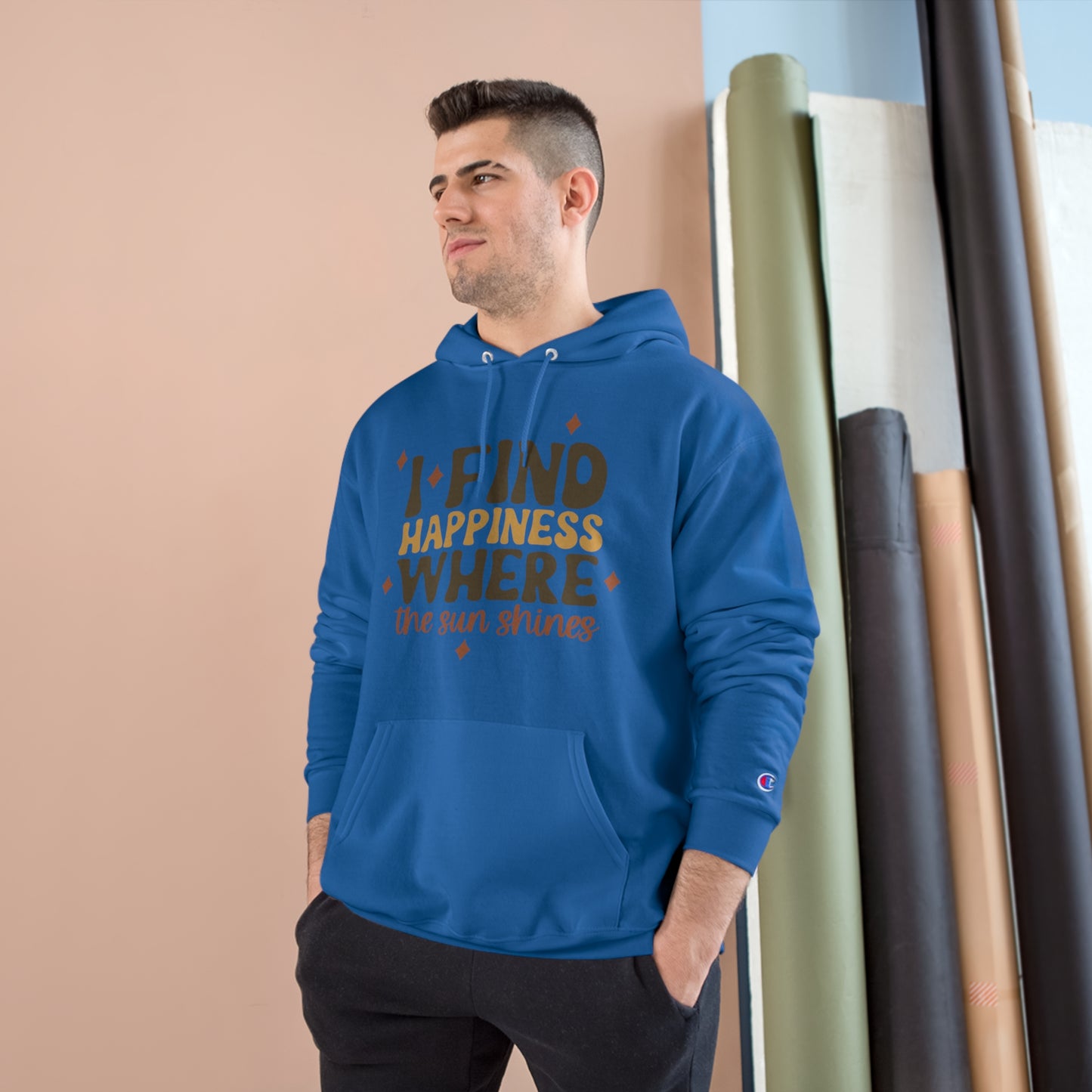 Happiness and Sunshine Champion Hoodie
