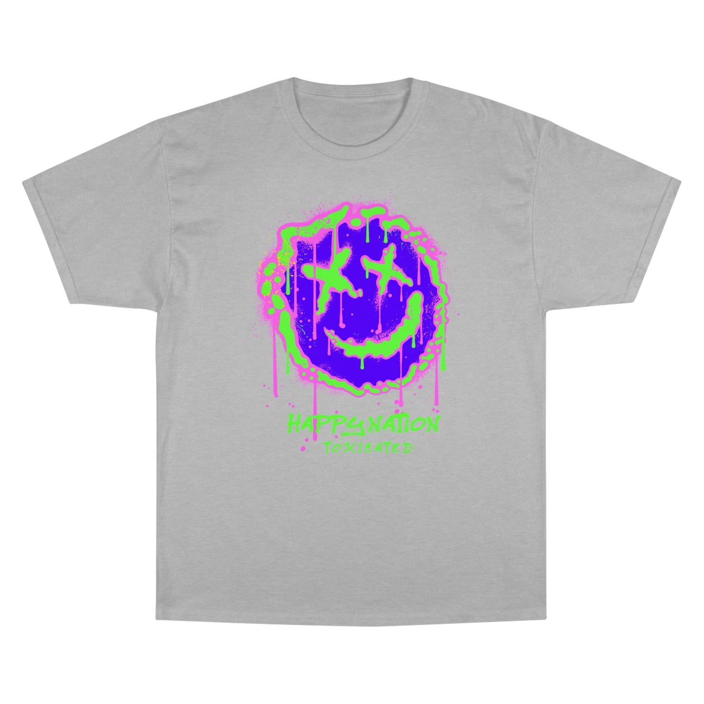 Smiley Face Champion T-Shirt - Happy Nation Collection
