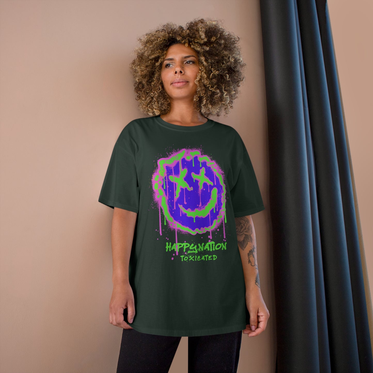 Smiley Face Champion T-Shirt - Happy Nation Collection