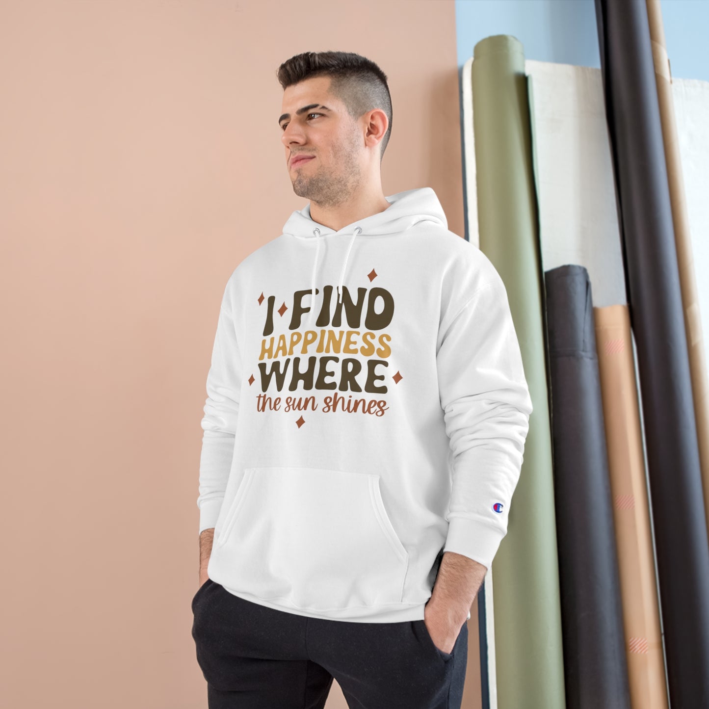 Happiness and Sunshine Champion Hoodie
