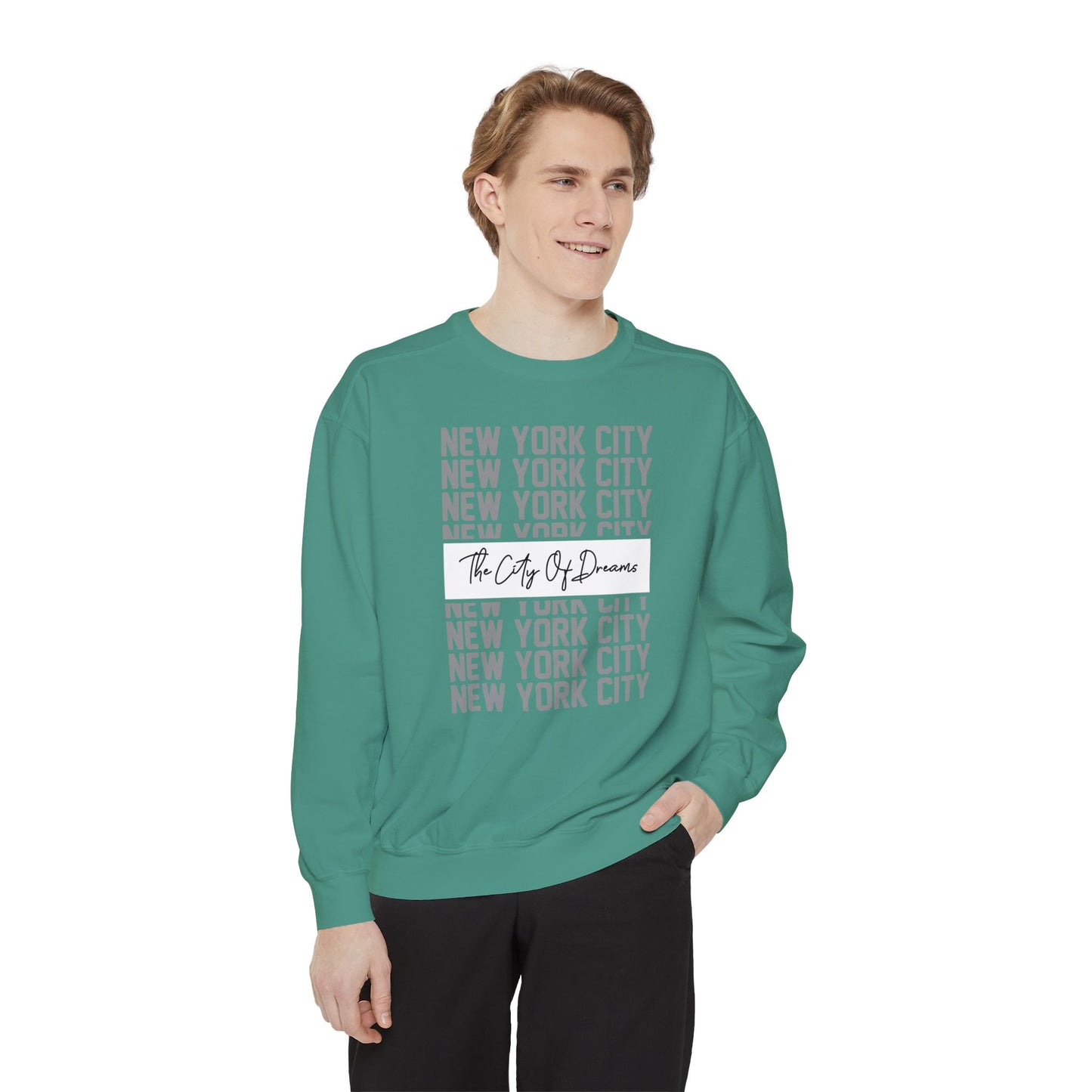 New York City Garment-Dyed Sweatshirt