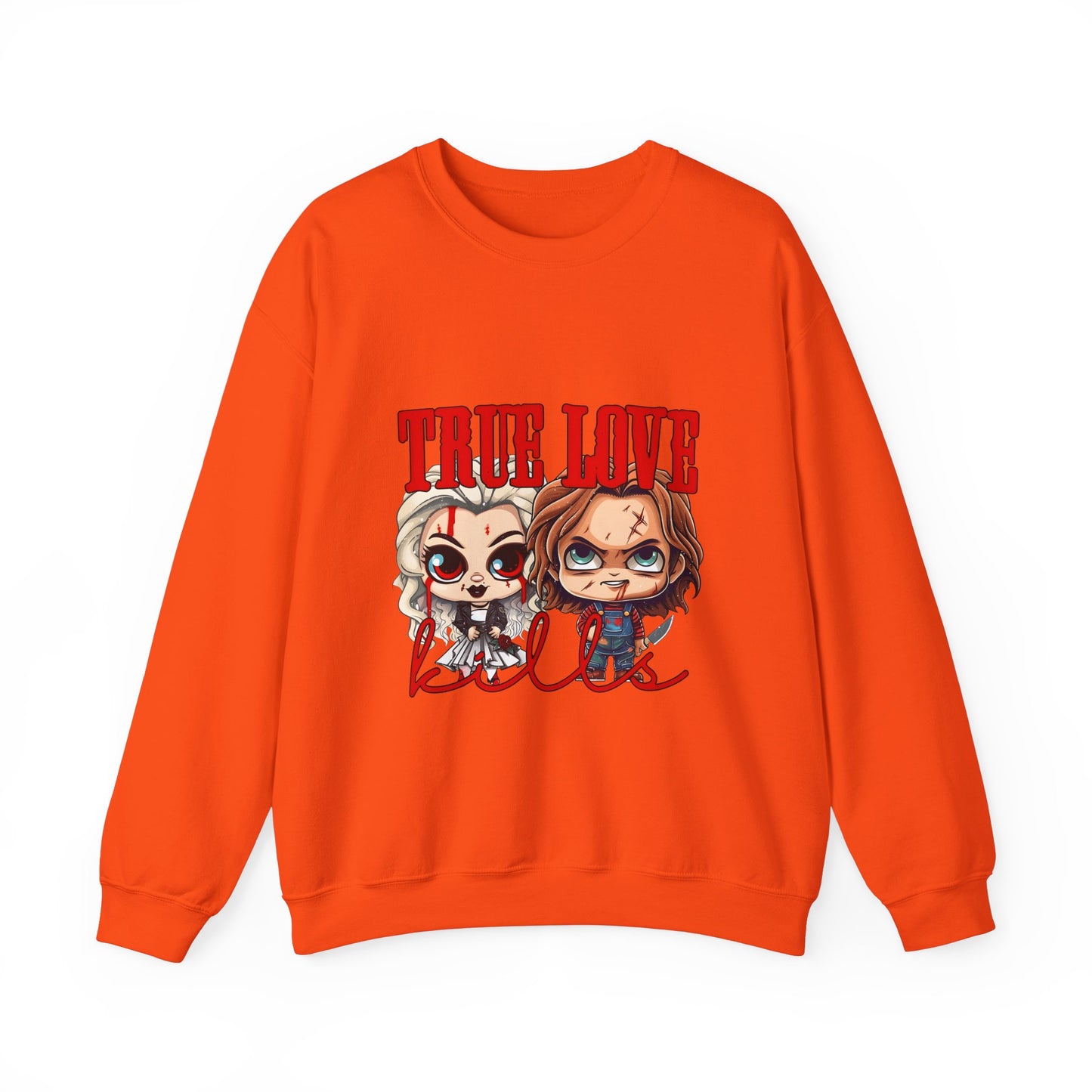 Chucky and bride Halloween Sweatshirt
