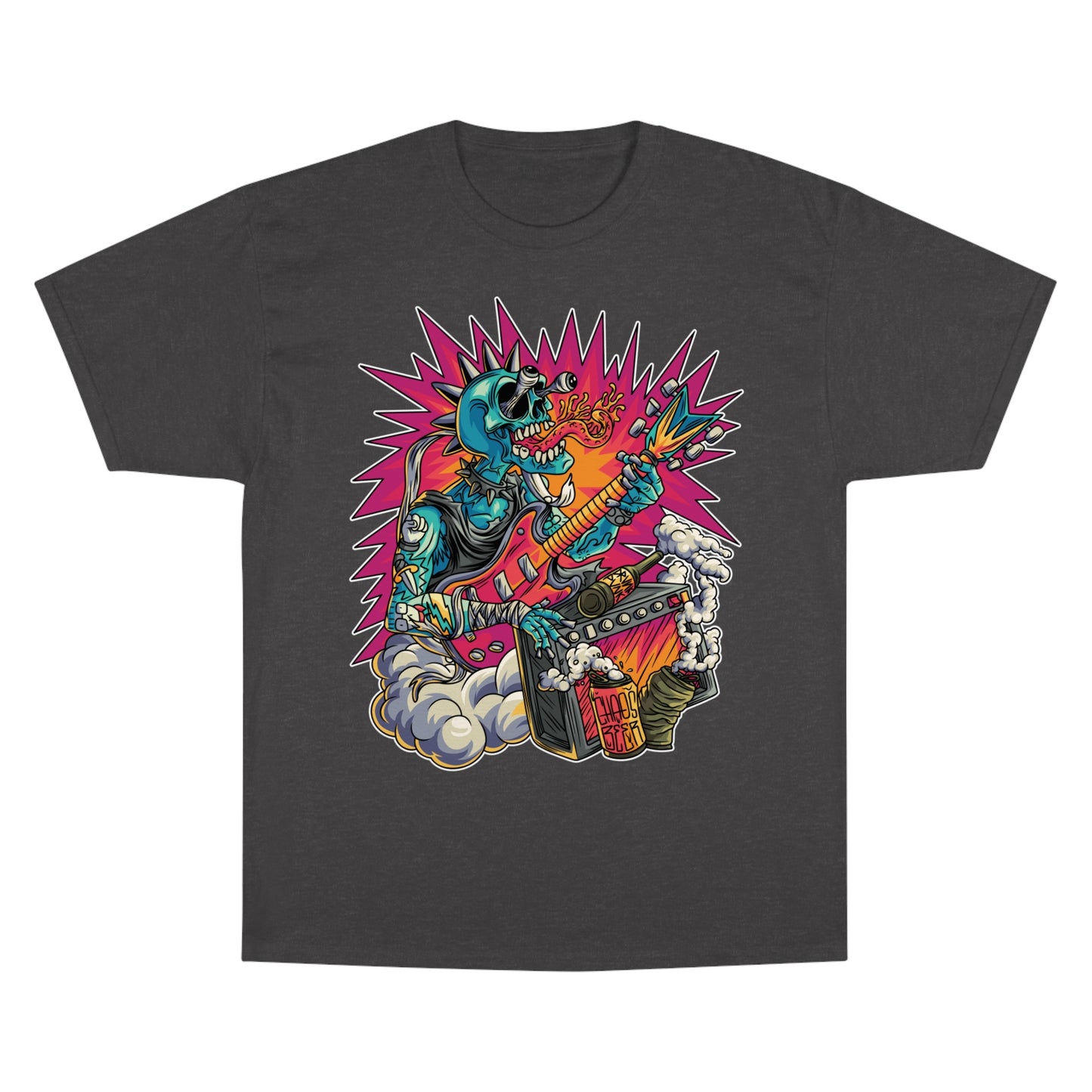 Skeleton Guitar Champion T-Shirt