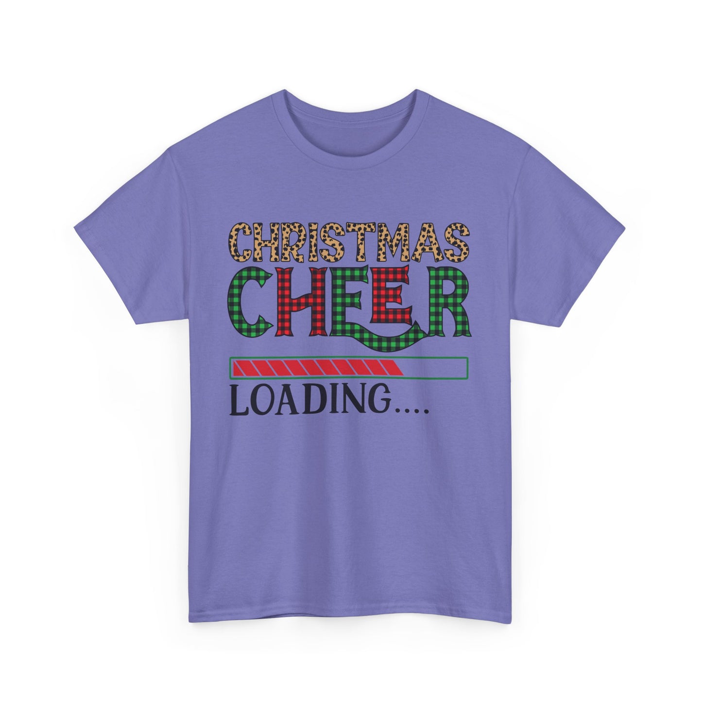 Christmas Cheer Loading Unisex Heavy Cotton Tee