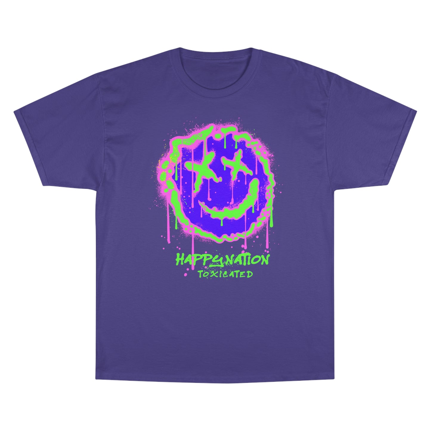 Smiley Face Champion T-Shirt - Happy Nation Collection