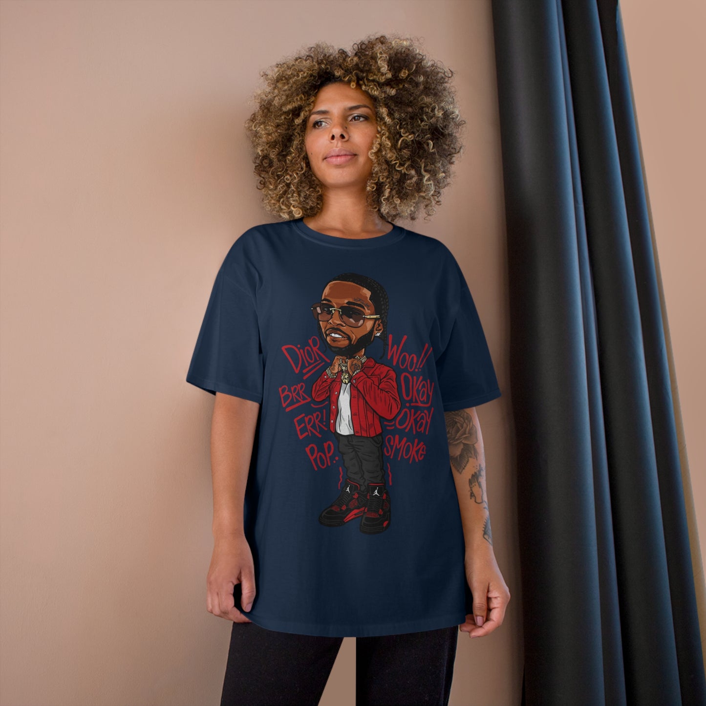 PopSmoke Champion T-Shirt