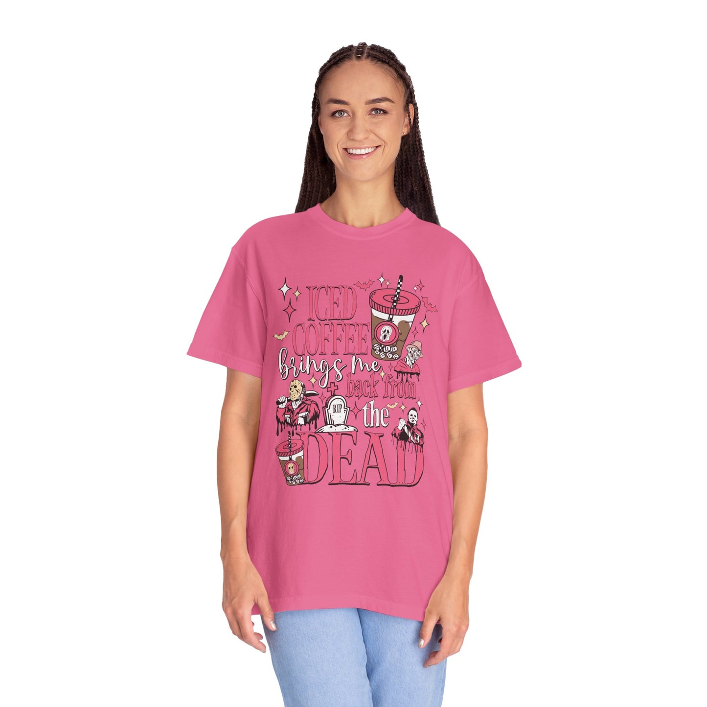 Ice Coffee Garment-Dyed T-shirt