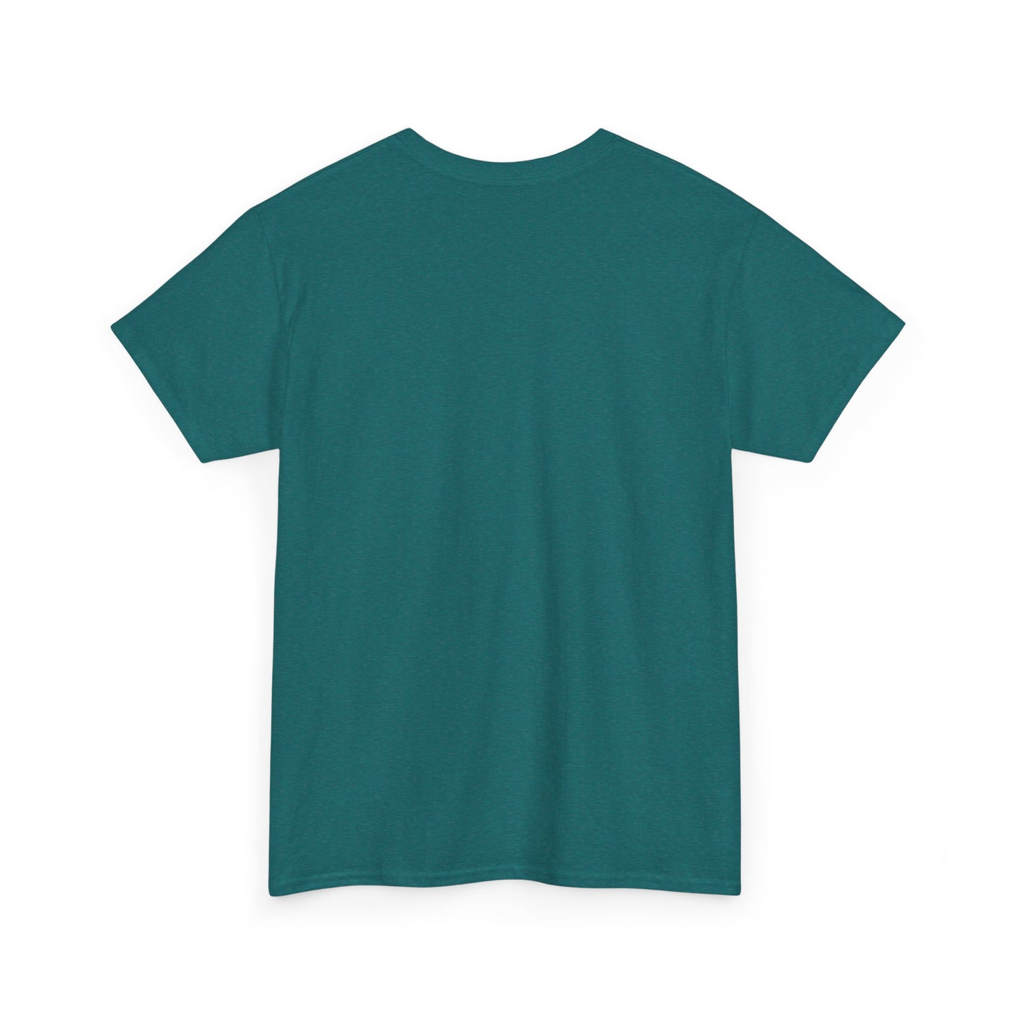 Unisex Heavy Cotton Tee - Just Waiting for Christmas Design