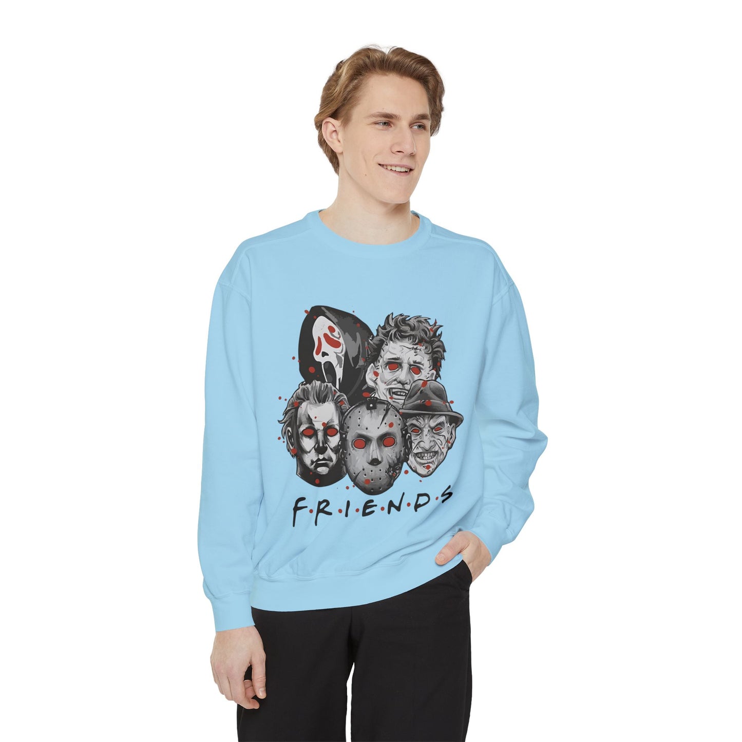 Halloween Garment-Dyed Sweatshirt