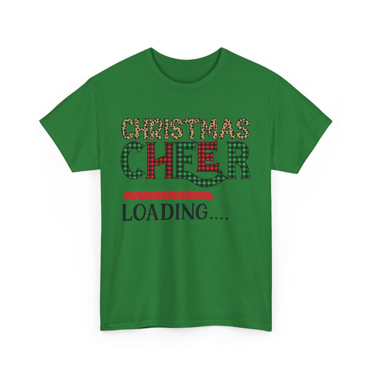 Christmas Cheer Loading Unisex Heavy Cotton Tee