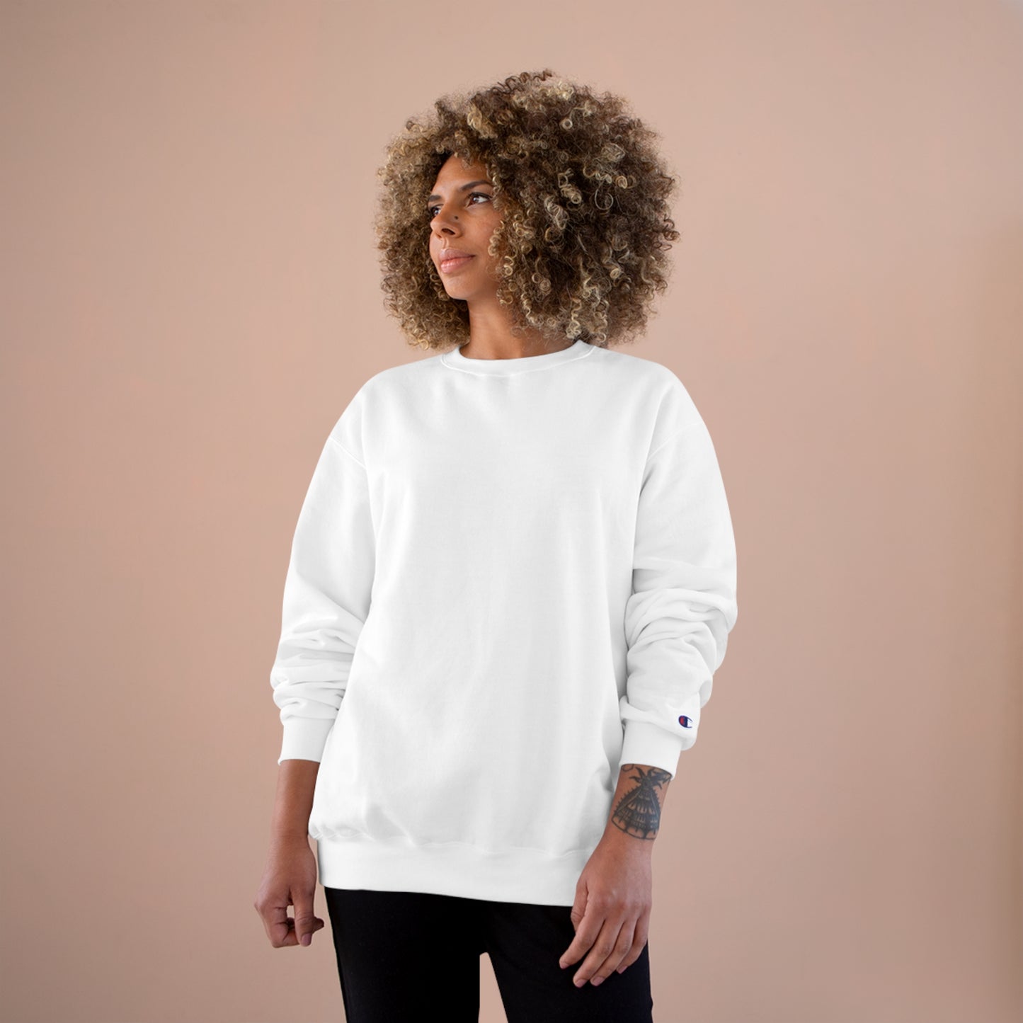 (Back print) Kiss My Ass Champion Sweatshirt - Fun & Bold Streetwear for Confident Individuals
