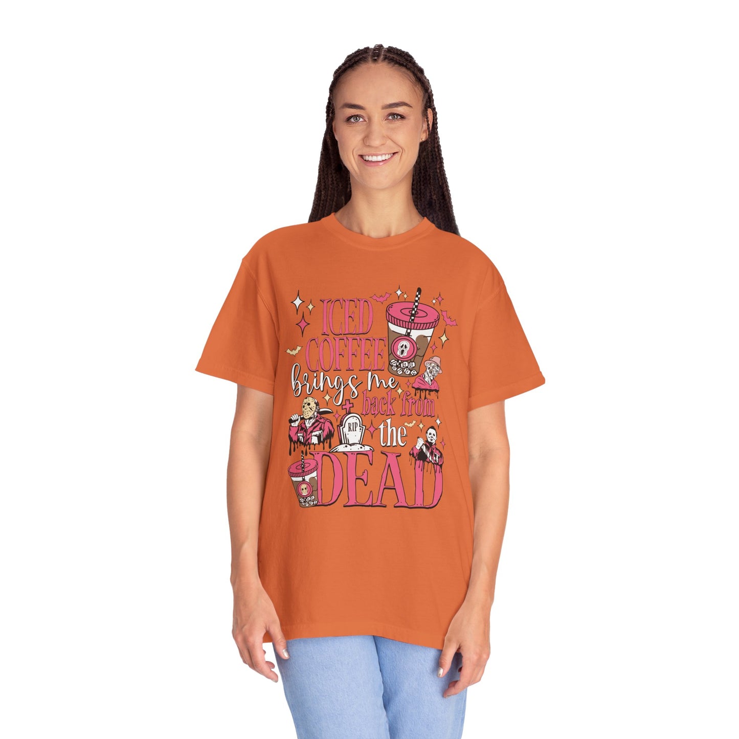 Ice Coffee Garment-Dyed T-shirt