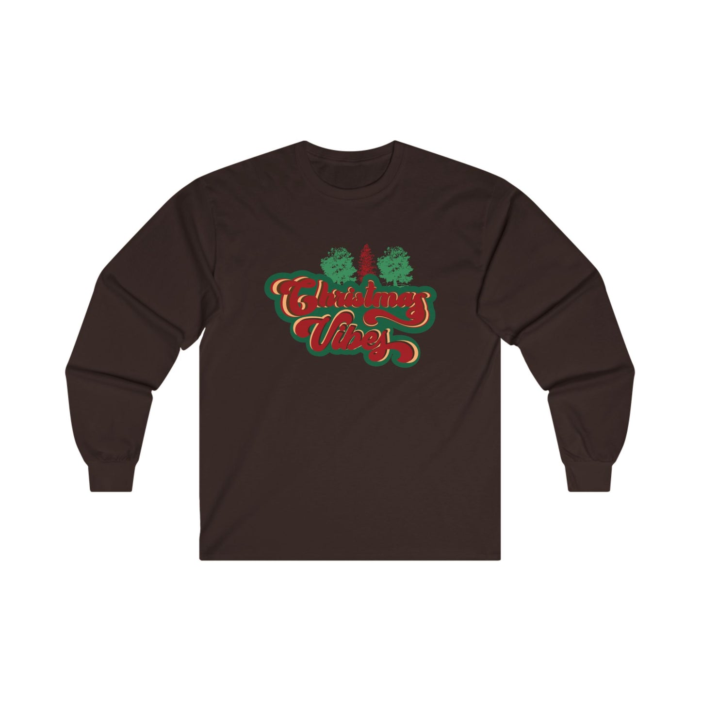 Christmas Vibes Unisex Long Sleeve Tee