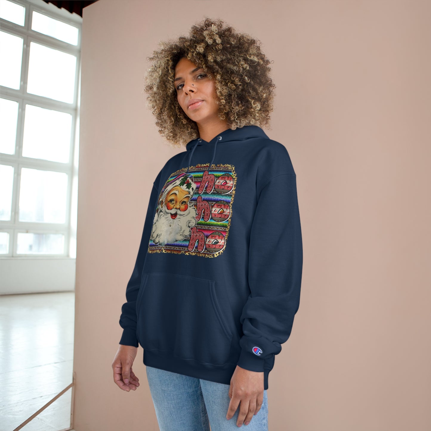 Ho Ho Ho Christmas Champion Hoodie