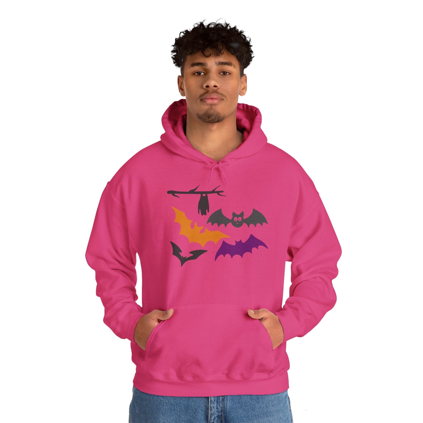 Halloween Bats Heavy Blend™ Hooded Sweatshirt