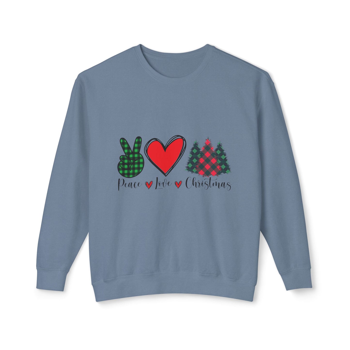 Christmas Peace Love Unisex Sweatshirt