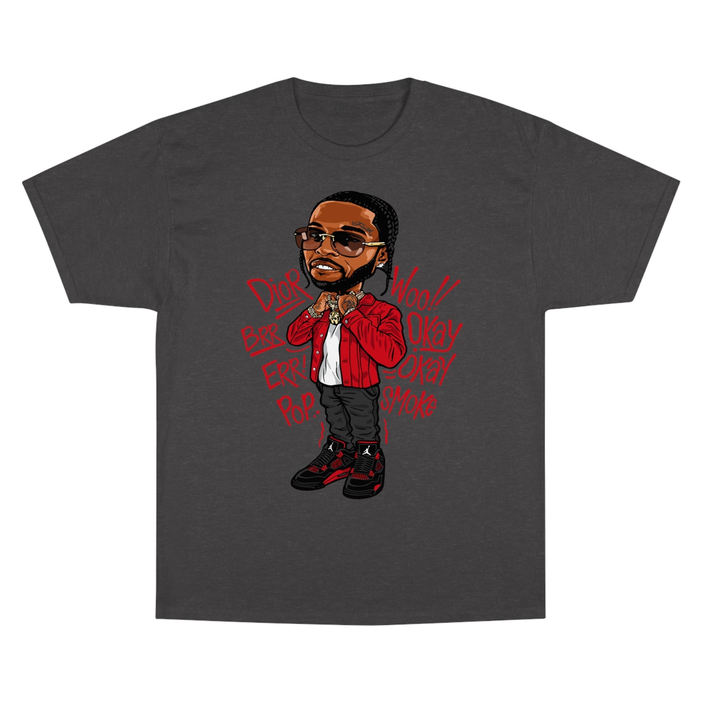 PopSmoke Champion T-Shirt