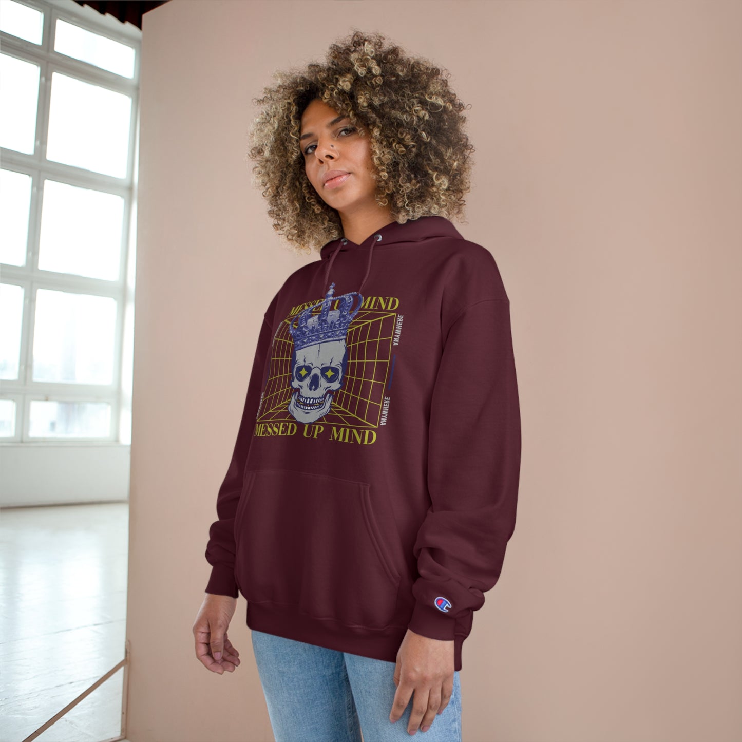 Messed Up Mind Champion Hoodie