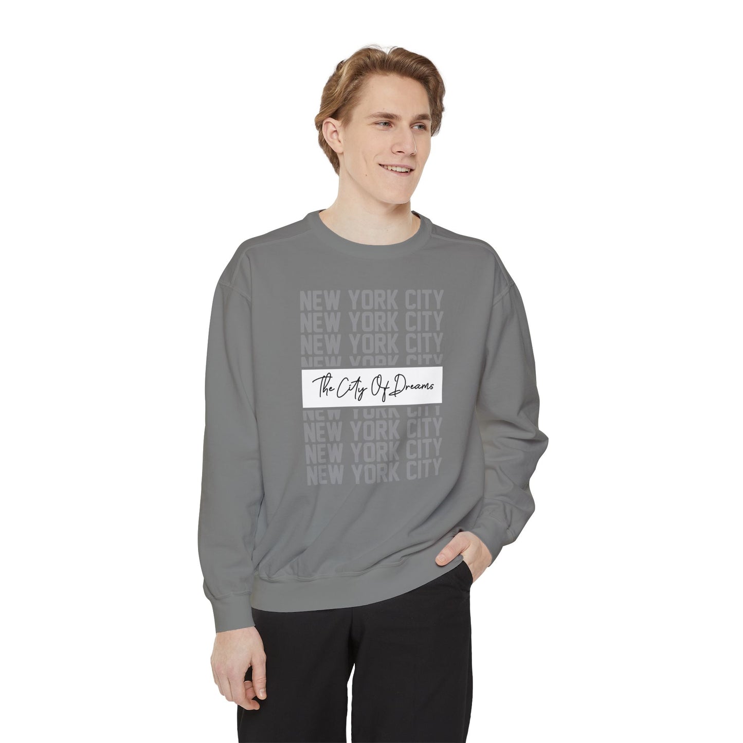 New York City Garment-Dyed Sweatshirt