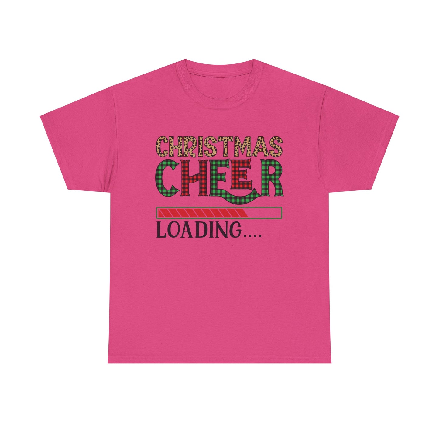 Christmas Cheer Loading Unisex Heavy Cotton Tee