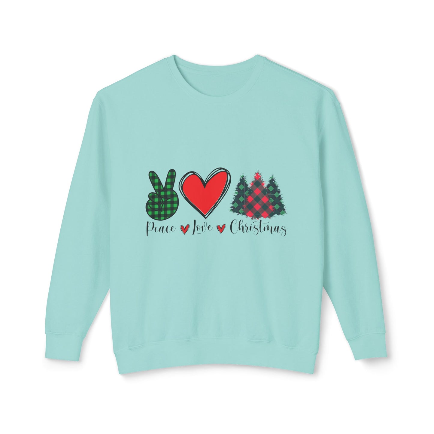Christmas Peace Love Unisex Sweatshirt
