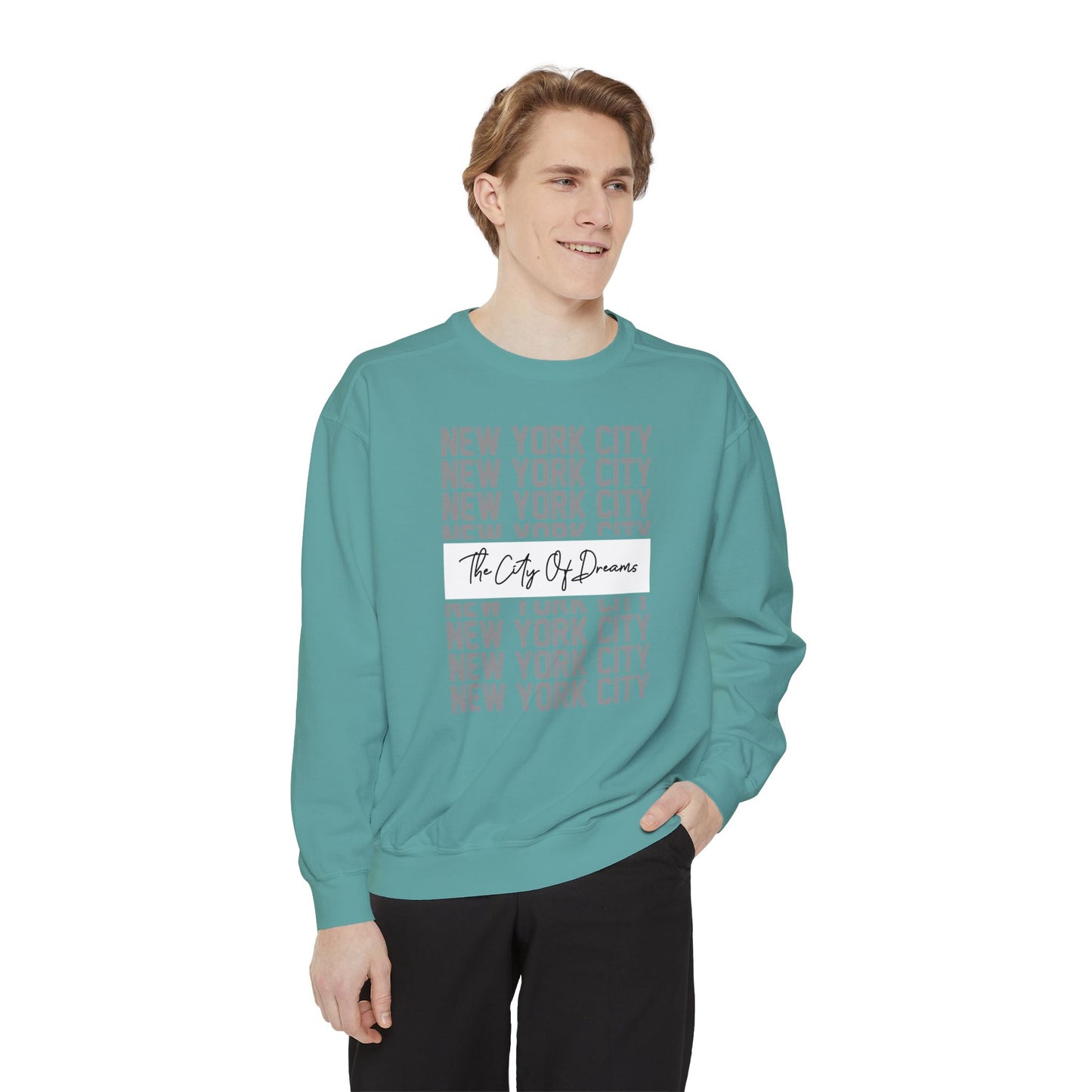 New York City Garment-Dyed Sweatshirt