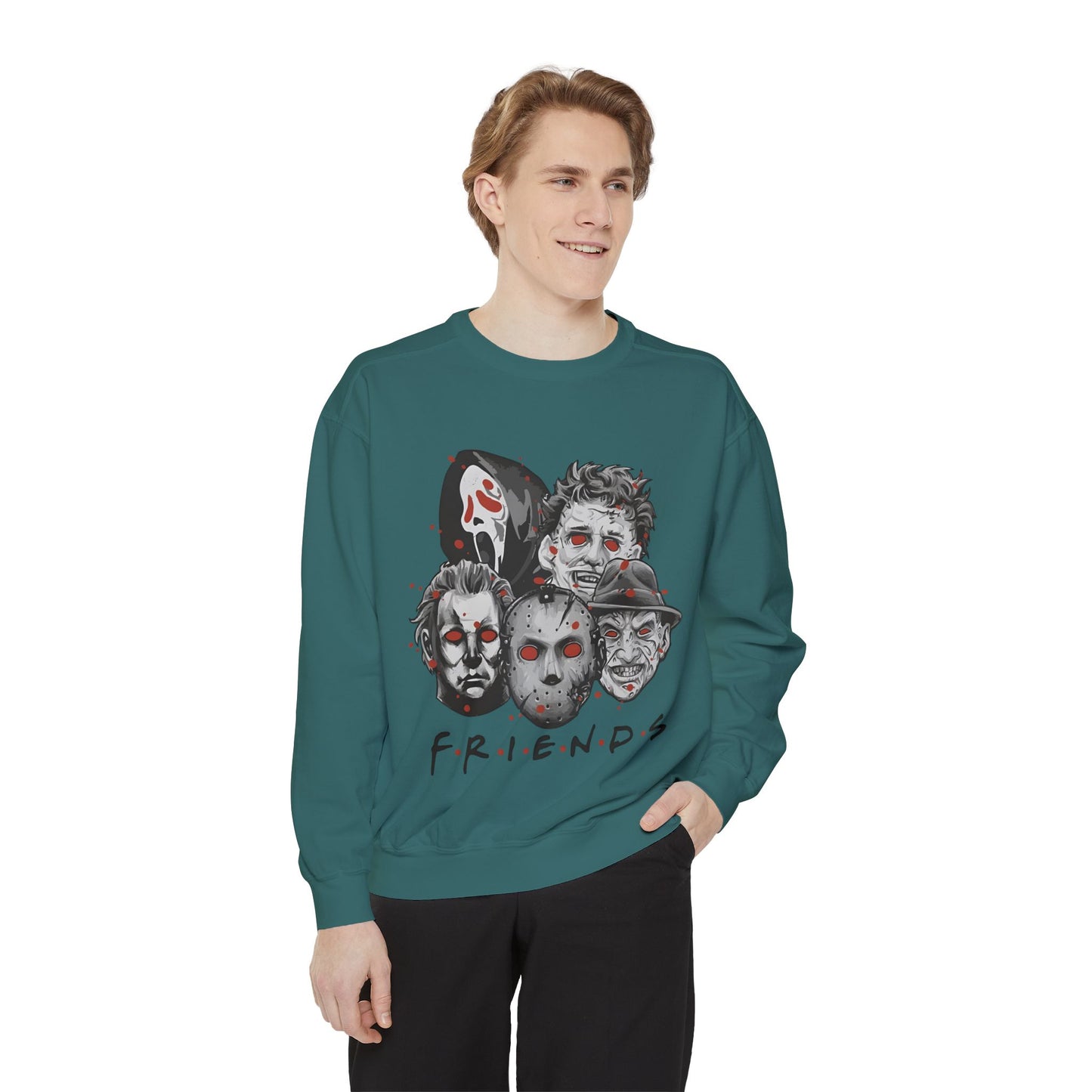 Halloween Garment-Dyed Sweatshirt