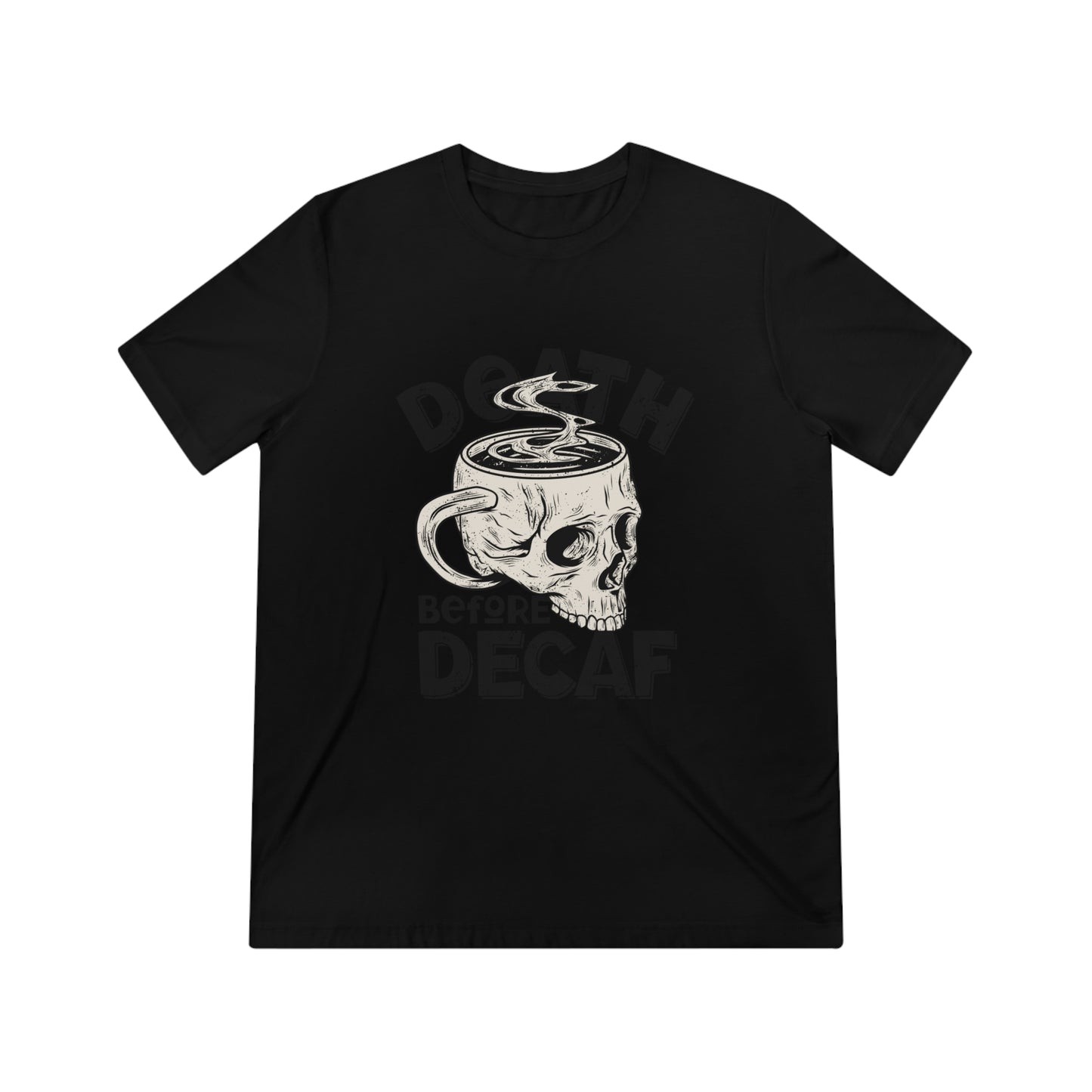 Death Before Coffee Triblend Tee