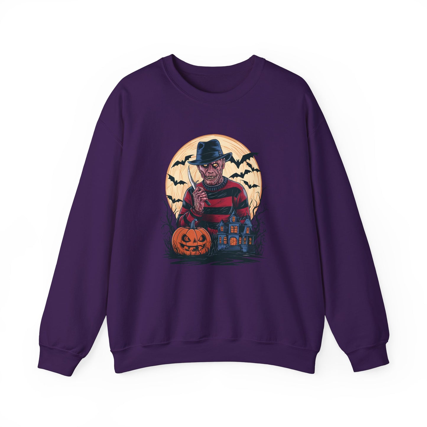 Halloween Freddy Krueger Crewneck Sweatshirt - Unisex