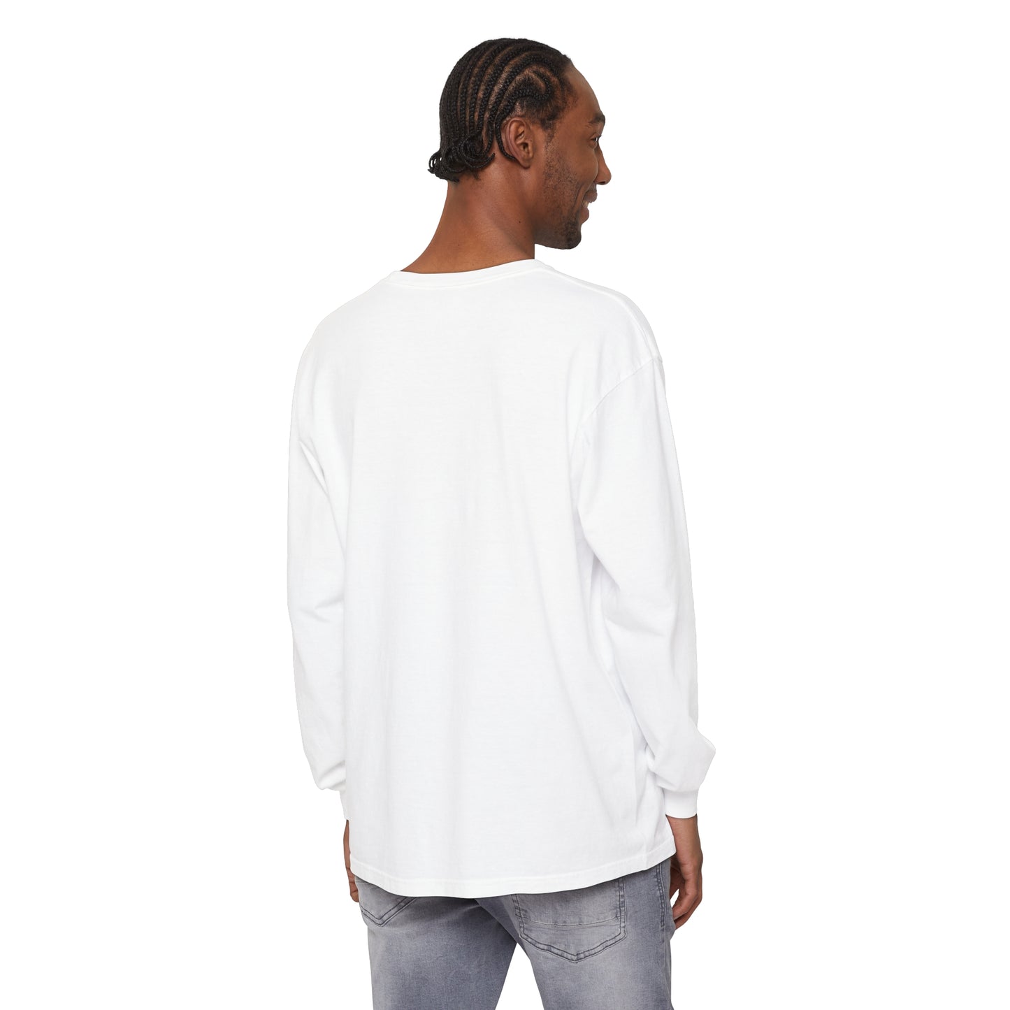 Funny Holiday Long Sleeve T-Shirt - 'Dead Inside But Jolly AF'