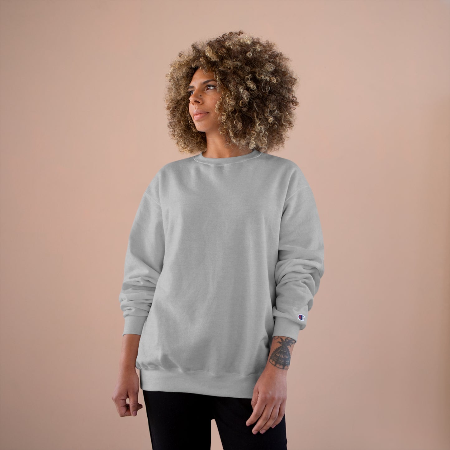 (Back print) Kiss My Ass Champion Sweatshirt - Fun & Bold Streetwear for Confident Individuals