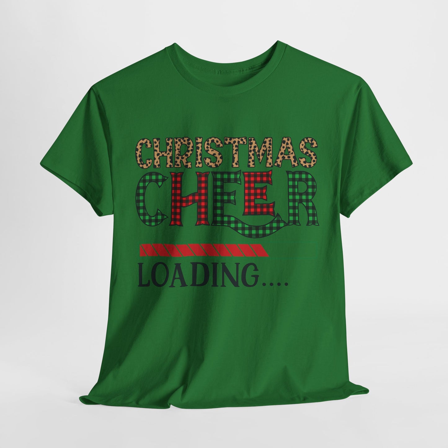 Christmas Cheer Loading Unisex Heavy Cotton Tee