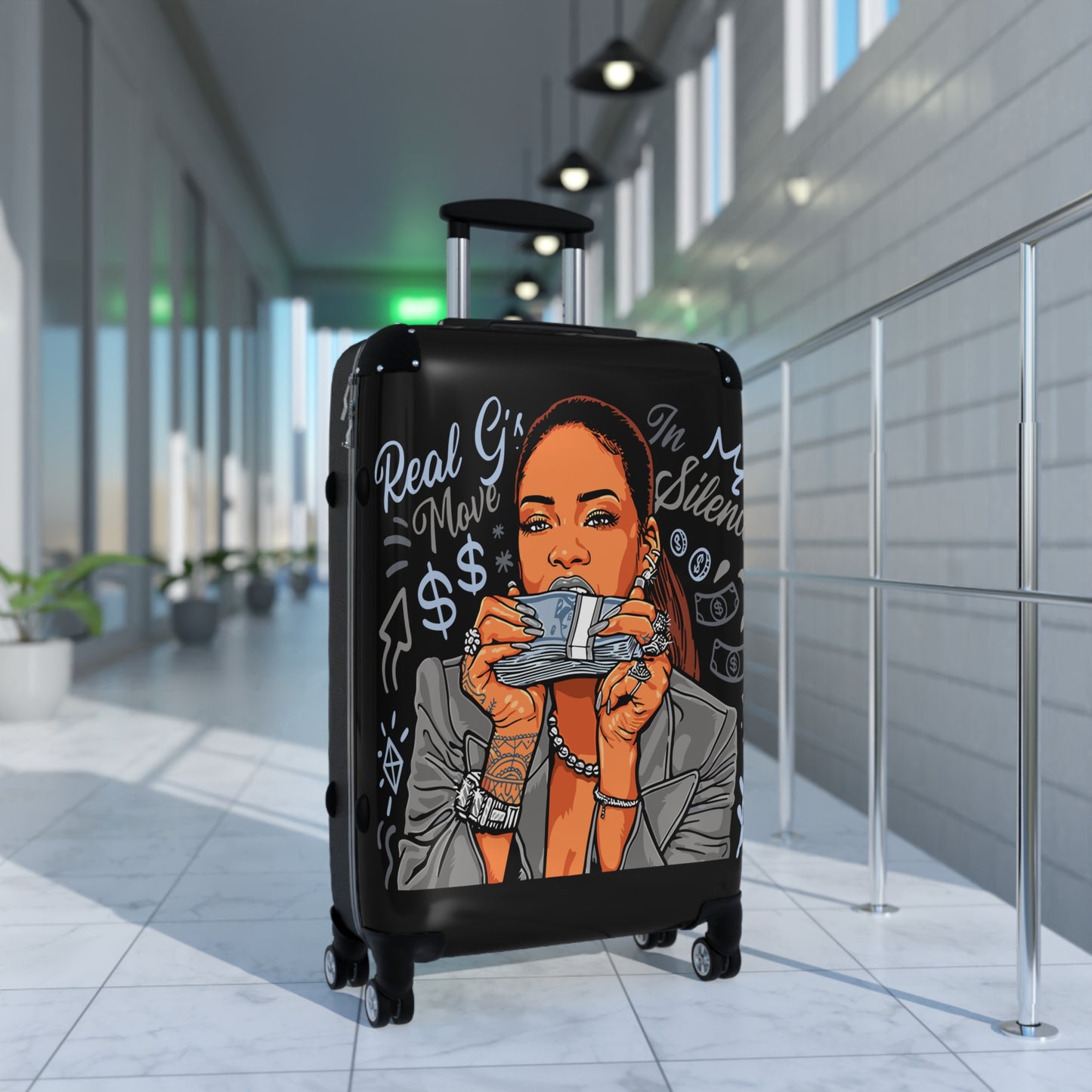 Real G's Move In Silence Suitcase
