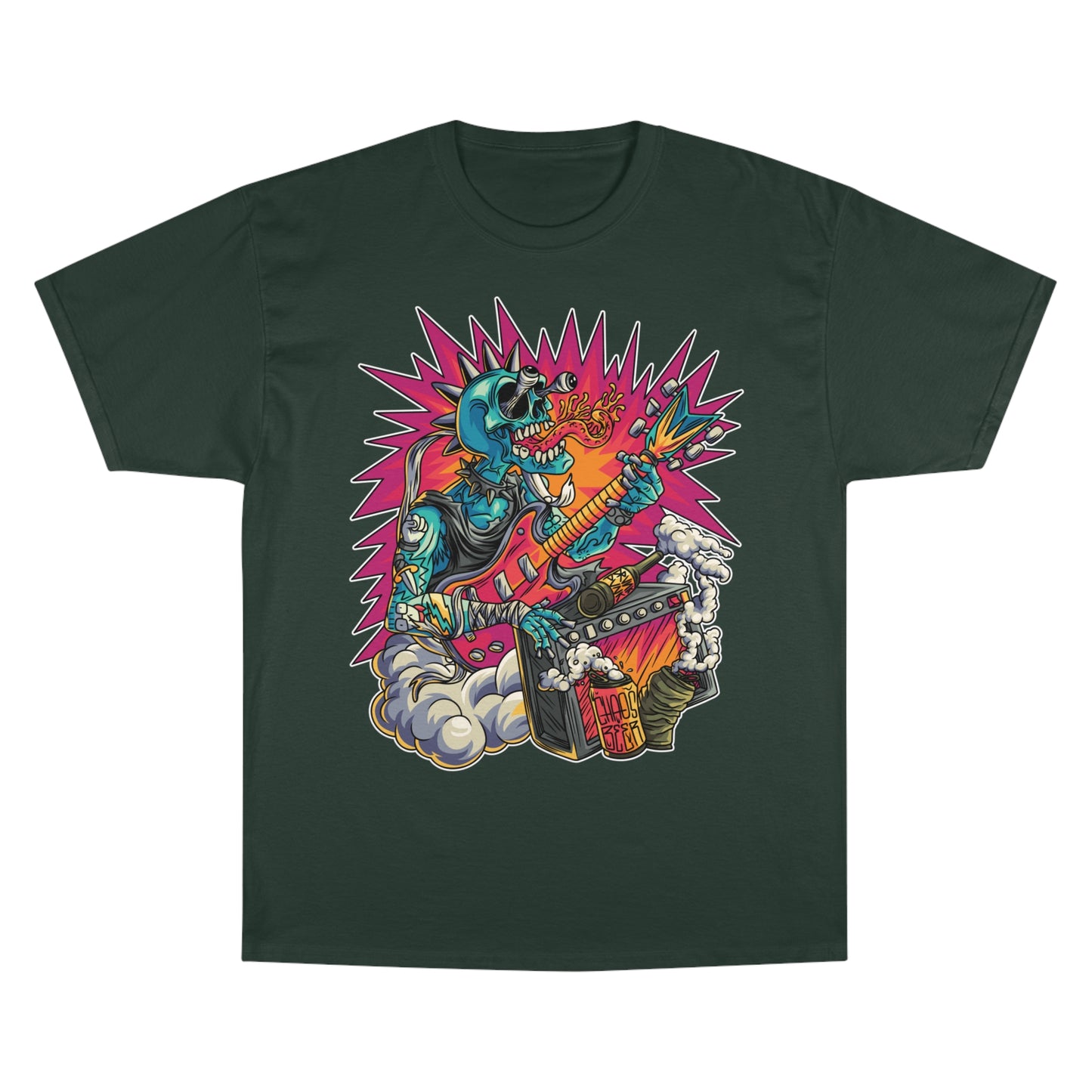 Skeleton Guitar Champion T-Shirt