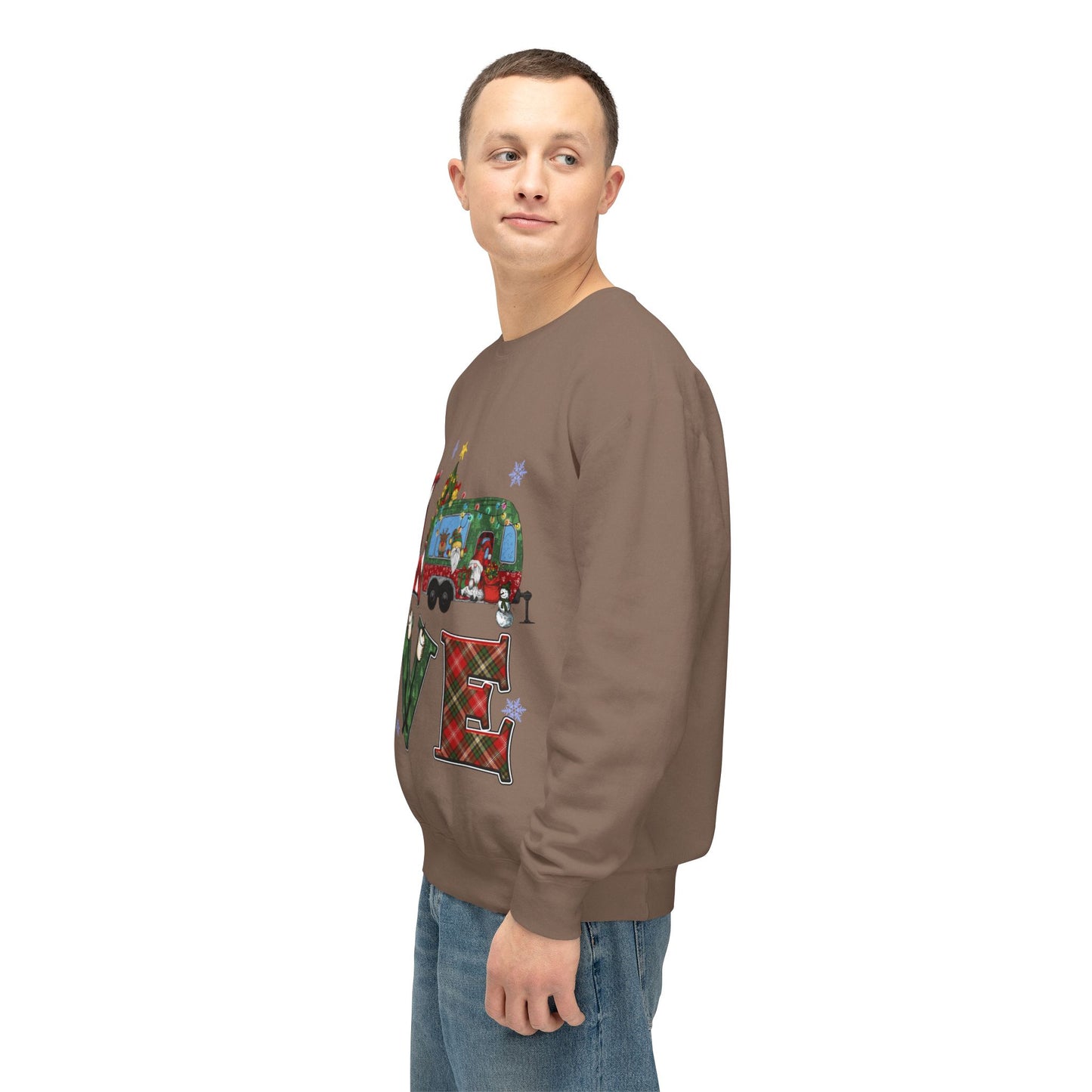 Love Vintage Holiday Crewneck Sweatshirt